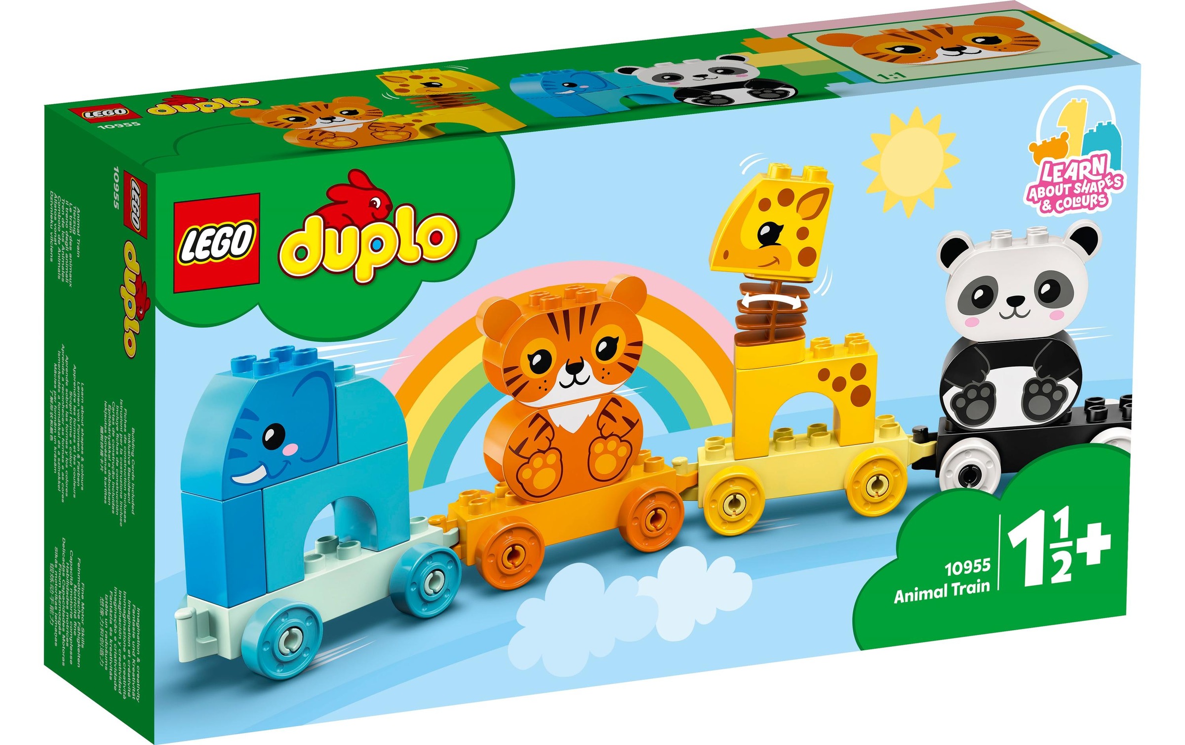 Image of LEGO® Konstruktionsspielsteine »Mein erster Tierzug« bei Ackermann Versand Schweiz