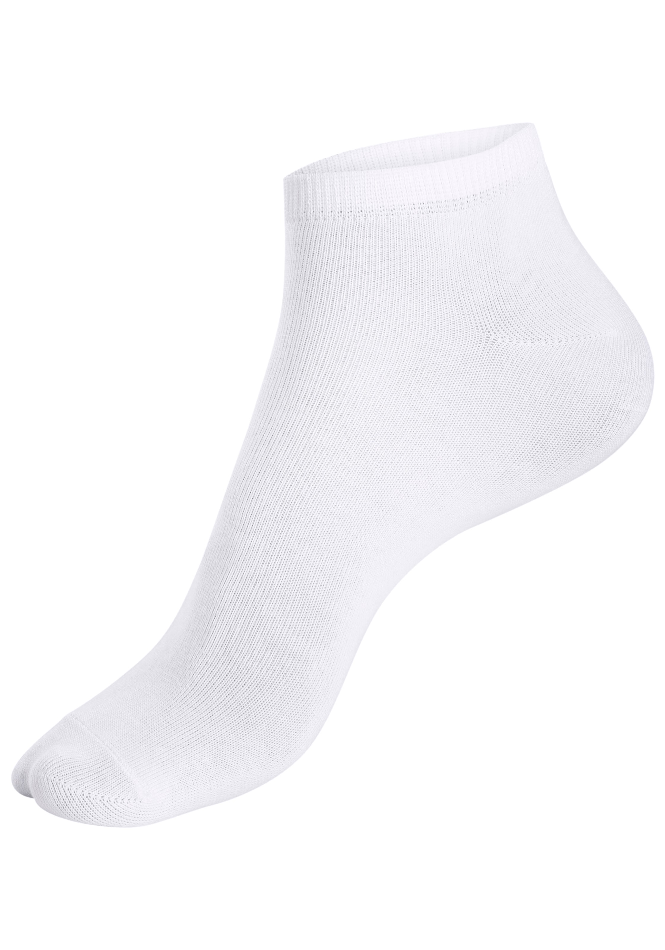 H.I.S Chaussettes de baskets Paquet, 7 Couple tlg. verschiedene Farben in einer Packung