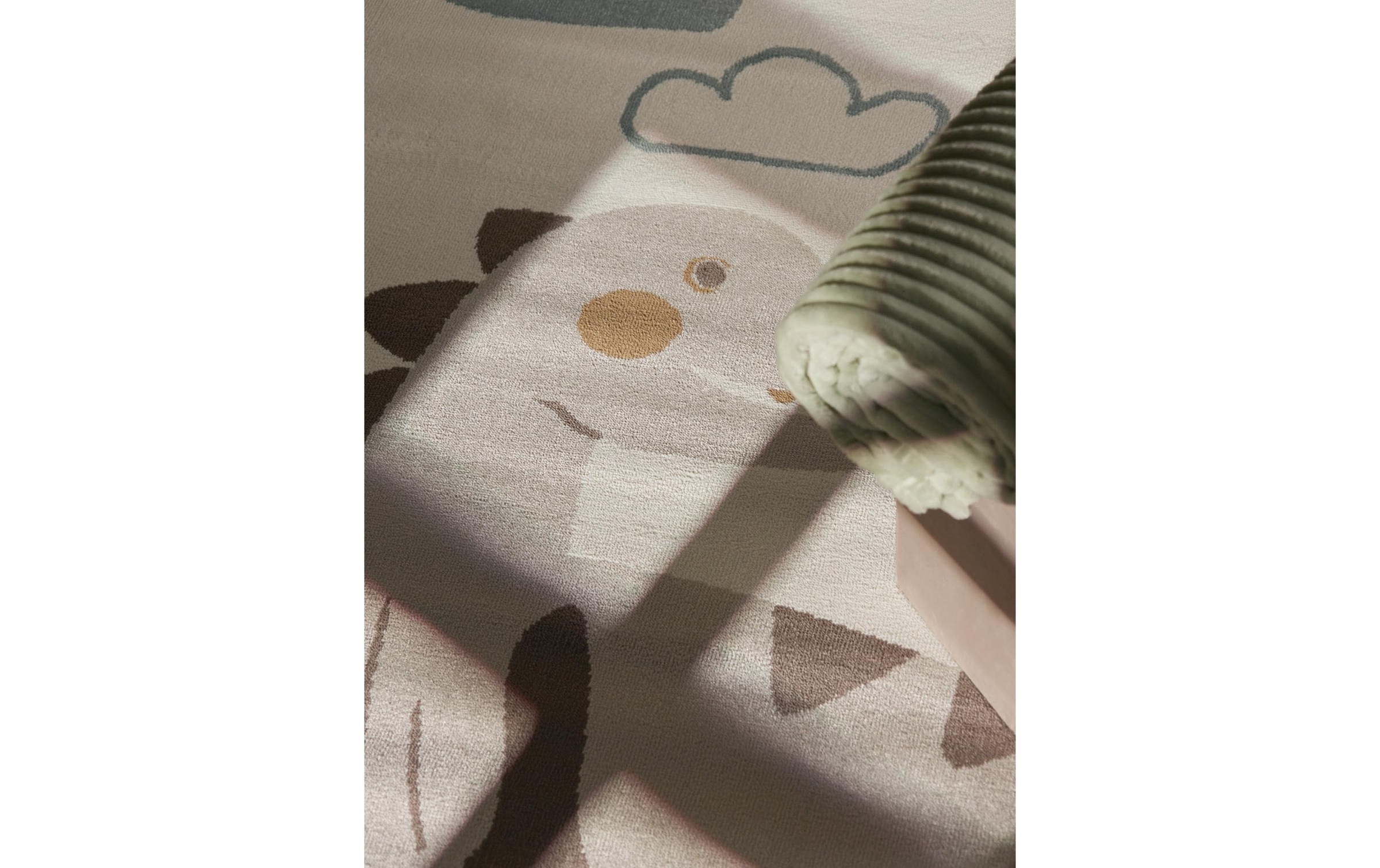 HANSE Home Tapis pour enfants »Dino« Rectangulaire 10 mm Höhe Pflegeleicht, Weich, Kinderzimmer, Spielteppich, Spielunterlage