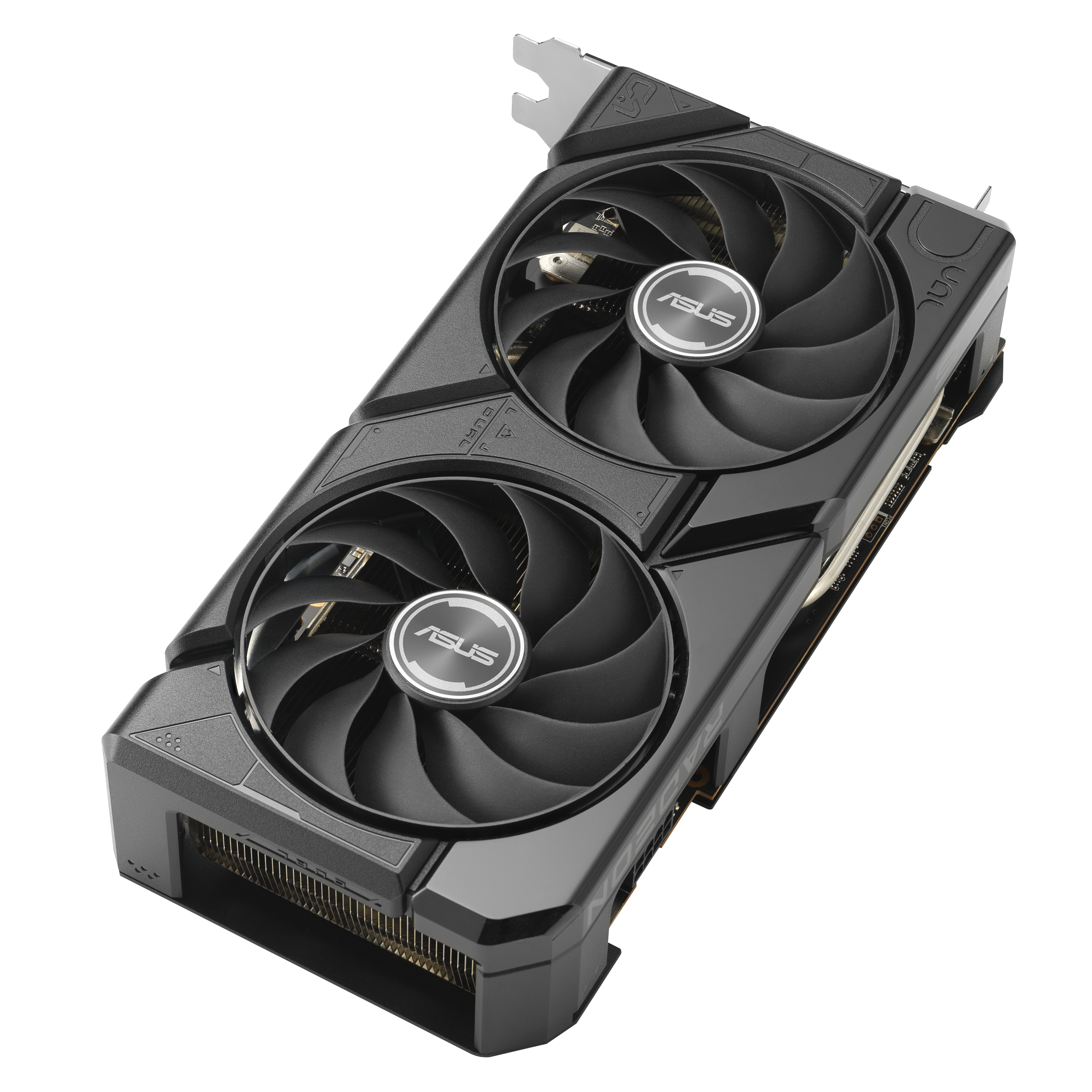 Asus Grafikkarte »Dual Radeon RX 7600 EVO OC Edition 8GB GDDR6« 8 GB GDDR6 Das 2.5-Slot-Design