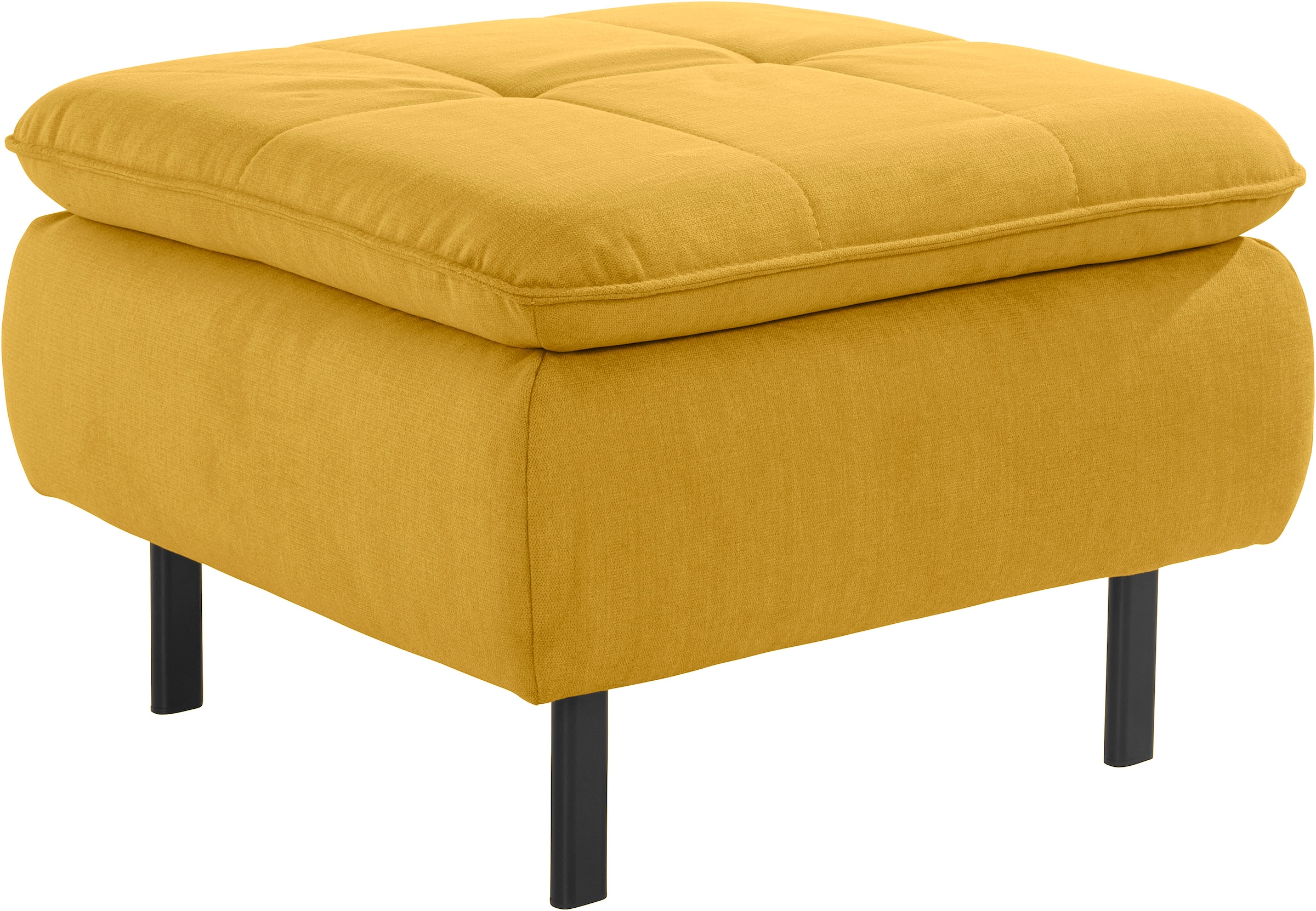 INOSIGN Polsterhocker »Birkholm«, passend zur Serie "Birkholm", B/T/H: 65/65/44 cm