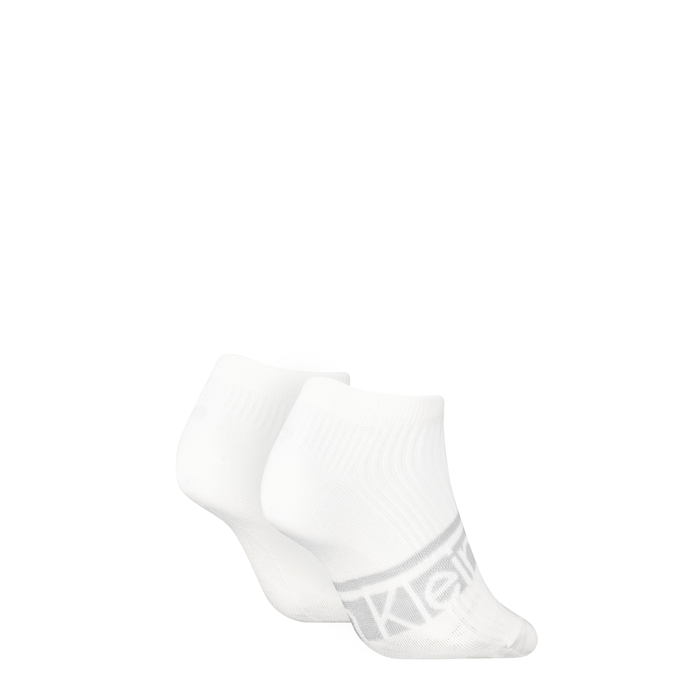 Calvin Klein Chaussettes de baskets »CK WOMEN SNEAKER LOGO STRIPE« 2 Paar,  mit Logoschriftzug, Cotton-Mix