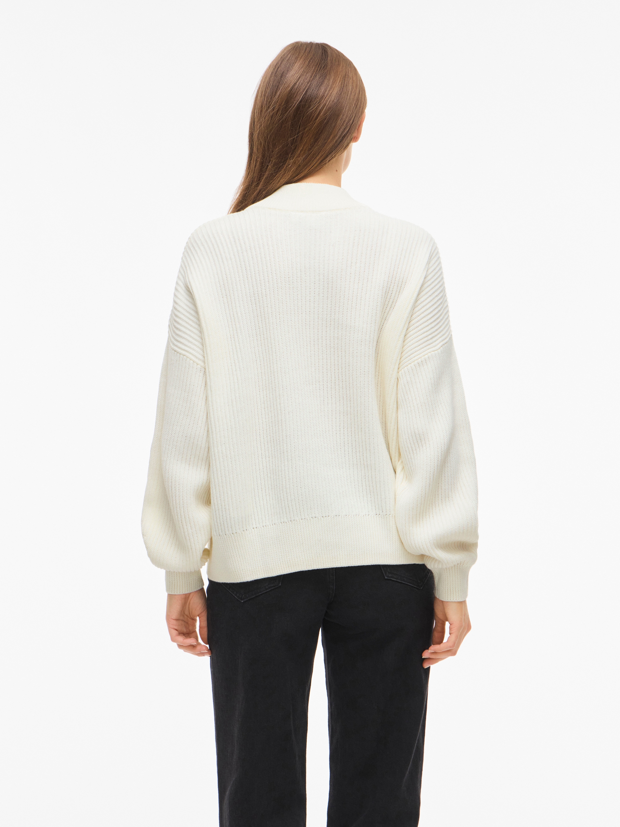 Vila Pull à col montant »VICHING CREW NECK L/S KNIT TOP - NOOS«