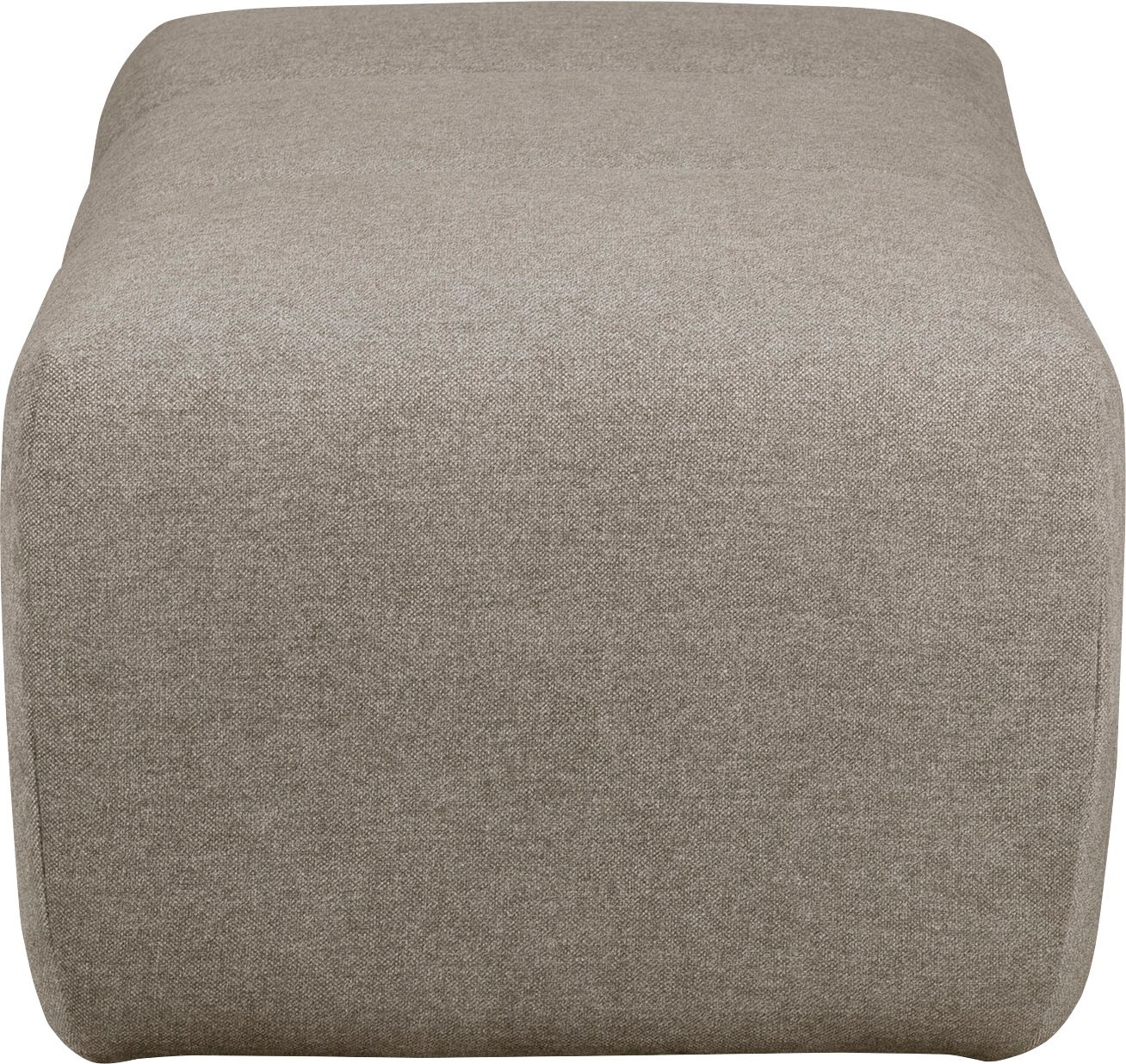 Home affaire Polsterhocker »LYOTH Sitzhocker mit Steppung, Masse B/T/H: 76/76/41 cm« passend zur Serie, hoher Sitzkomfort und modernes Design