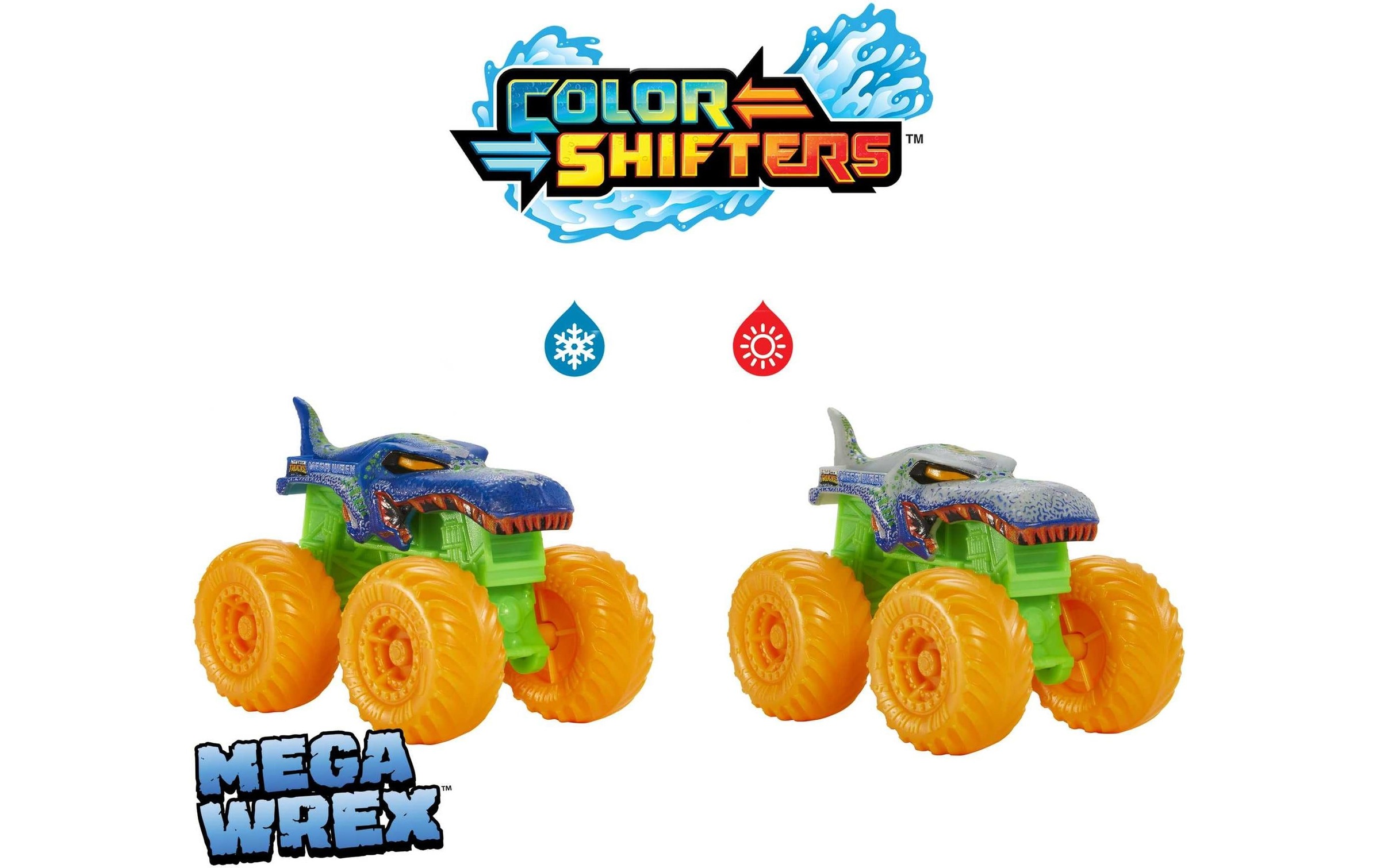 Hot Wheels Spielzeug-Monstertruck »Monster Trucks Color«