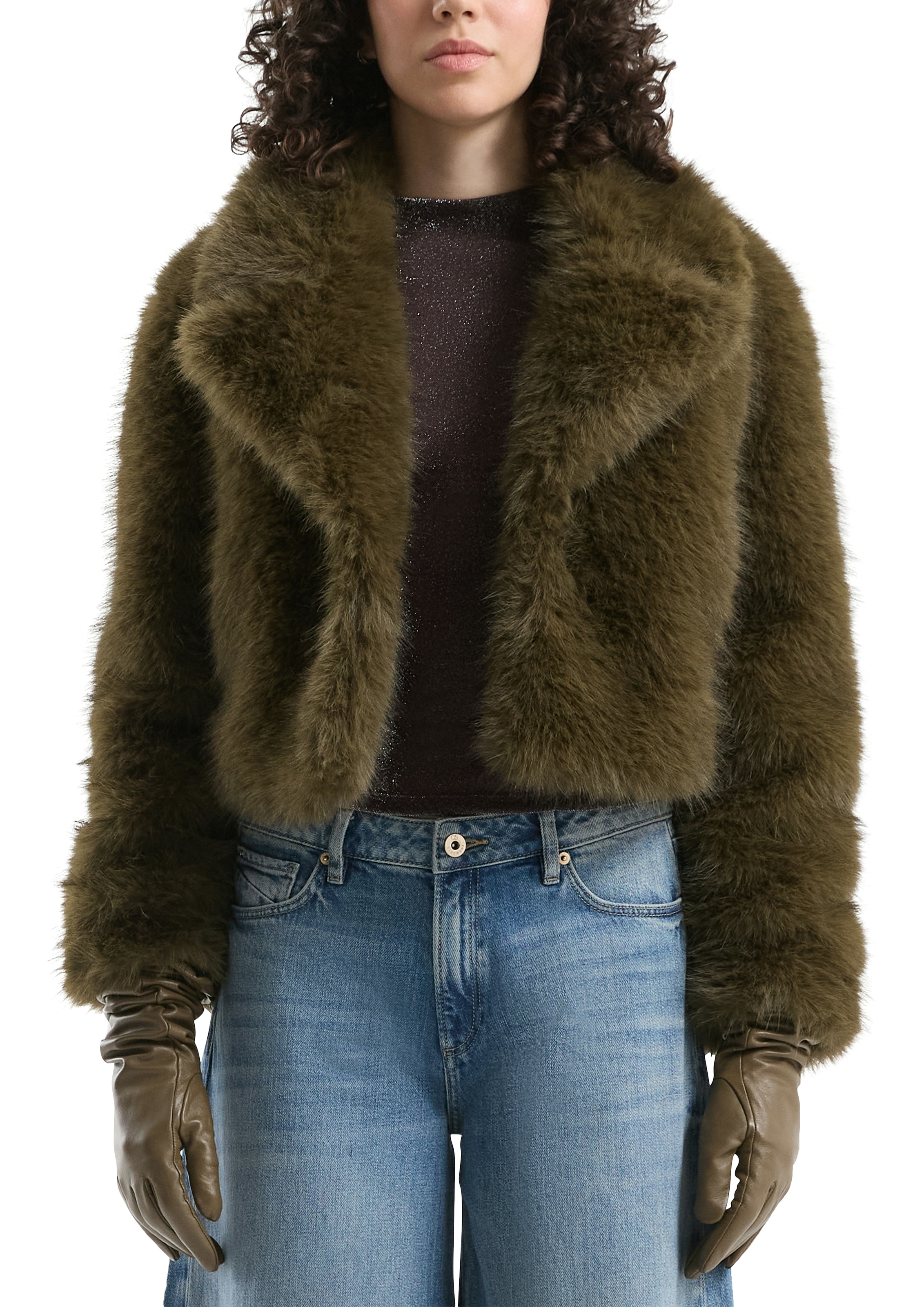 Image of QS Jackenblazer in Felloptik