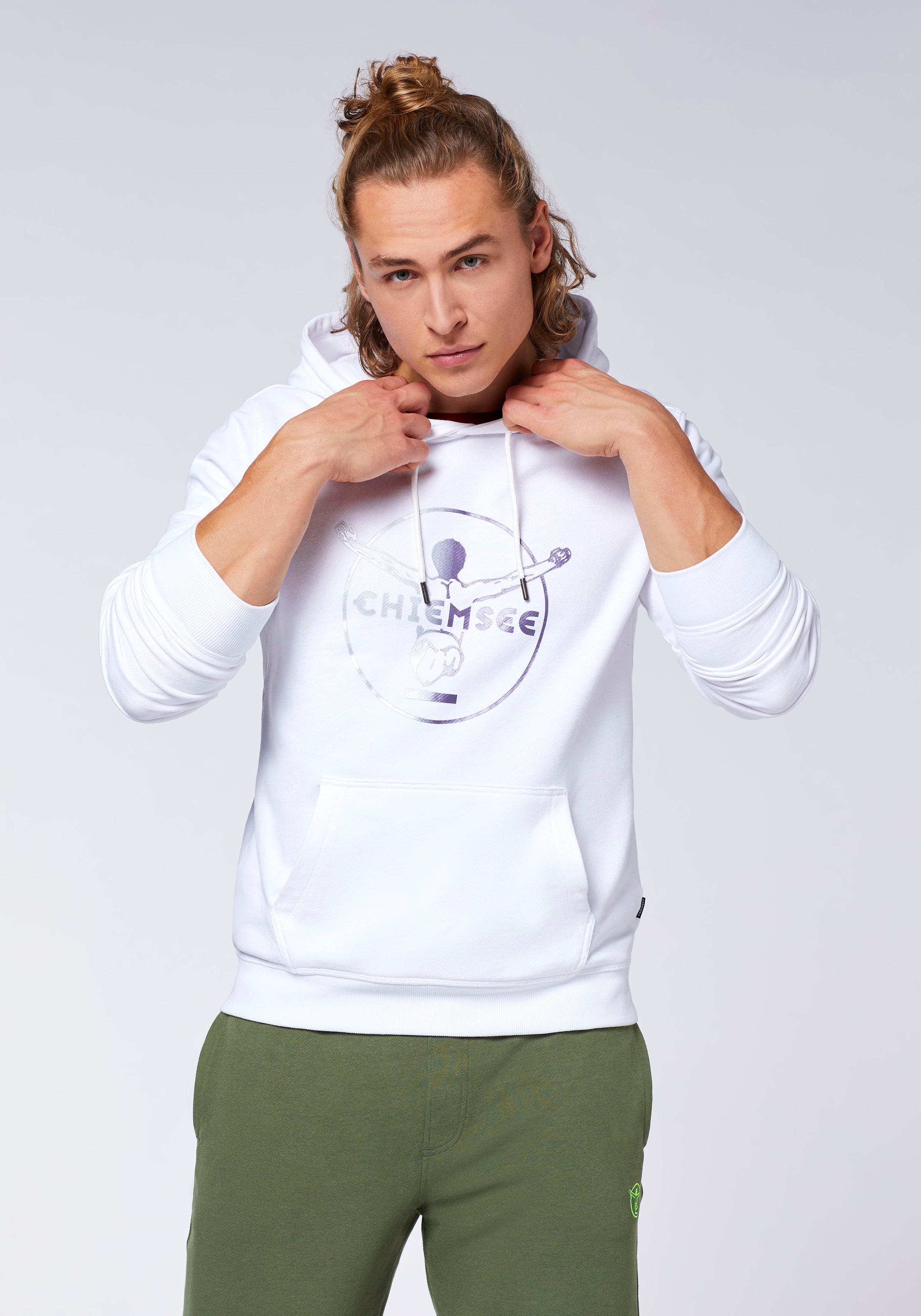 : T-shirt en sweat à capuche