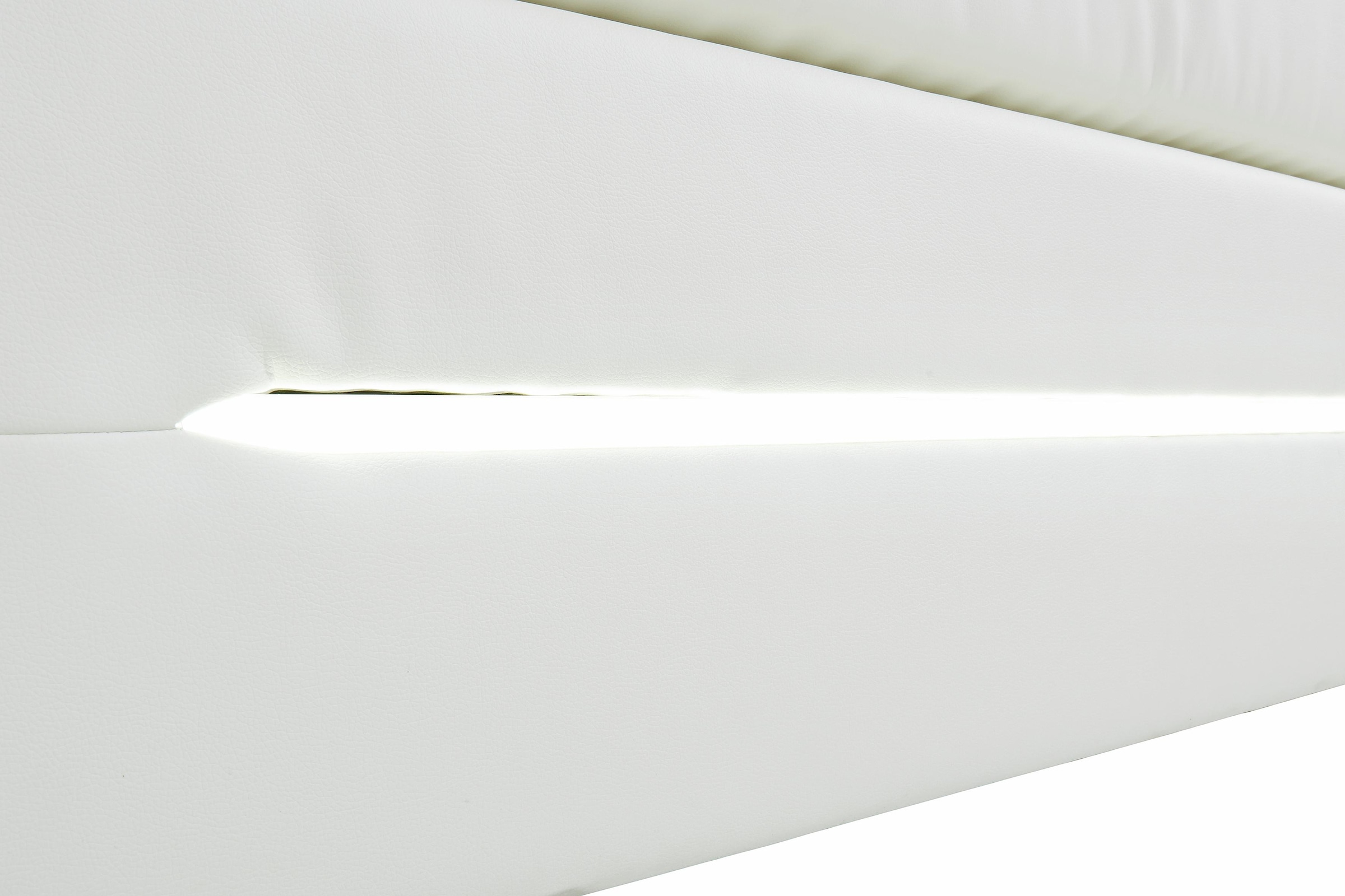 Places of Style Boxspringbett »Gina«, inkl. Topper und LED-Beleuchtung, erhältlich in der Grösse 180x200cm