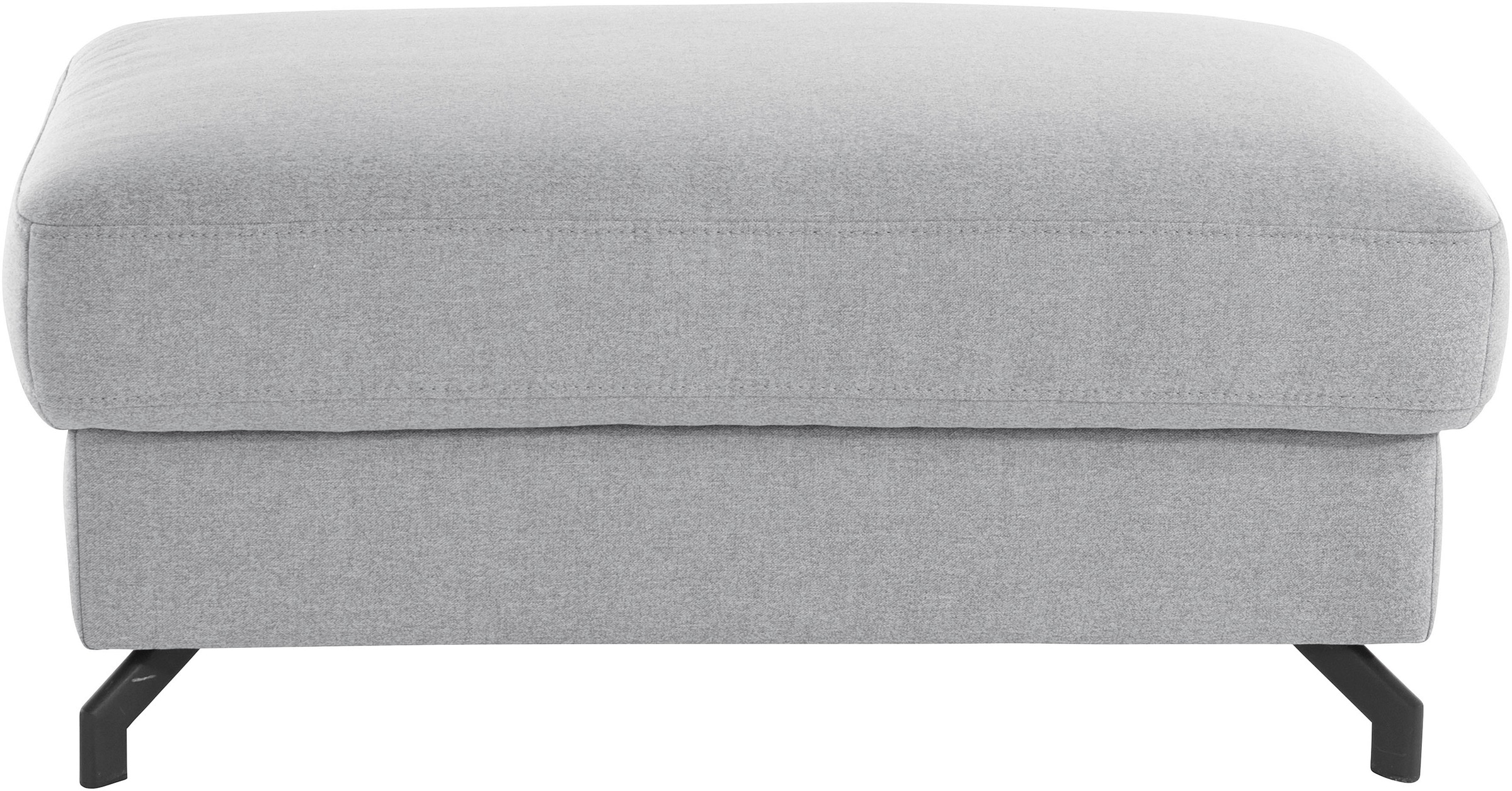 Image of Places of Style Polsterhocker »Casagrande Luxus«, passend zur Serie "Casagrande Luxus", wahlweise mit Stauraum, auch mit Aqua-Clean-Bezug und Cord, mit besonders hochwertiger Kaltschaumpolsterung für bis zu 140 kg pro Sitzfläche bei Ackermann Versand Schw