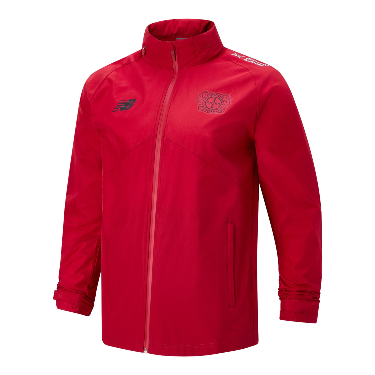 Image of New Balance Trainingsjacke "BAYER 04 LEVERKUSEN SHOWER JACKET" aus Polyester, für Erwachsene