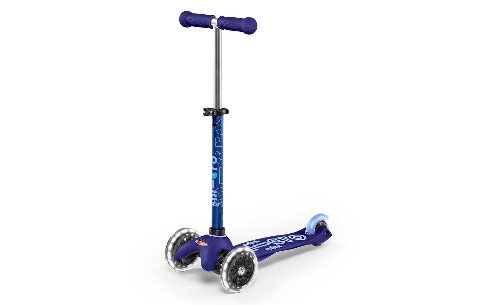 Micro Mobility Dreiradscooter »3in1 Deluxe Plus Blau LED«