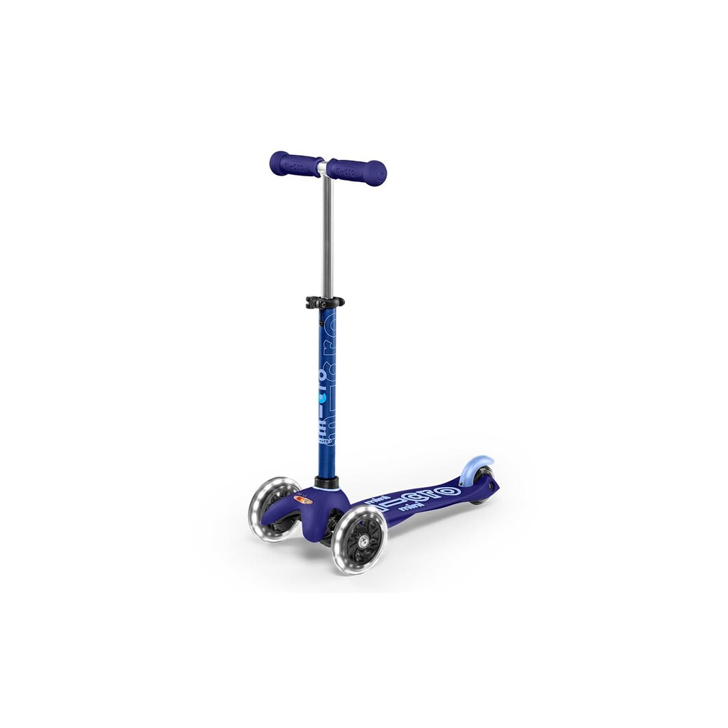 Micro Mobility Dreiradscooter »3in1 Deluxe Plus Blau LED«