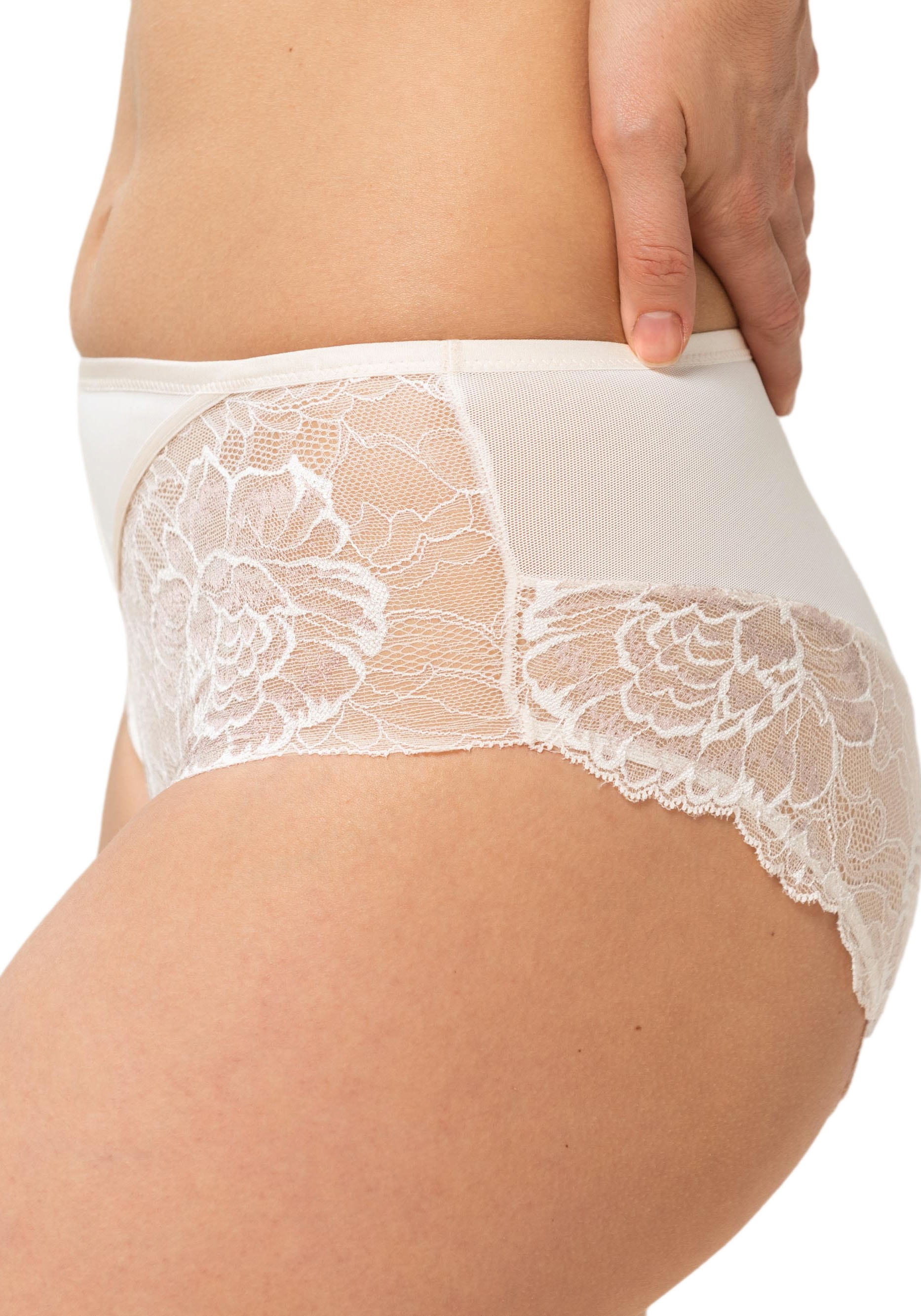 Triumph Slip »Peony Florale Maxi«, (1 St.), mit Tüll und Spitzendetails