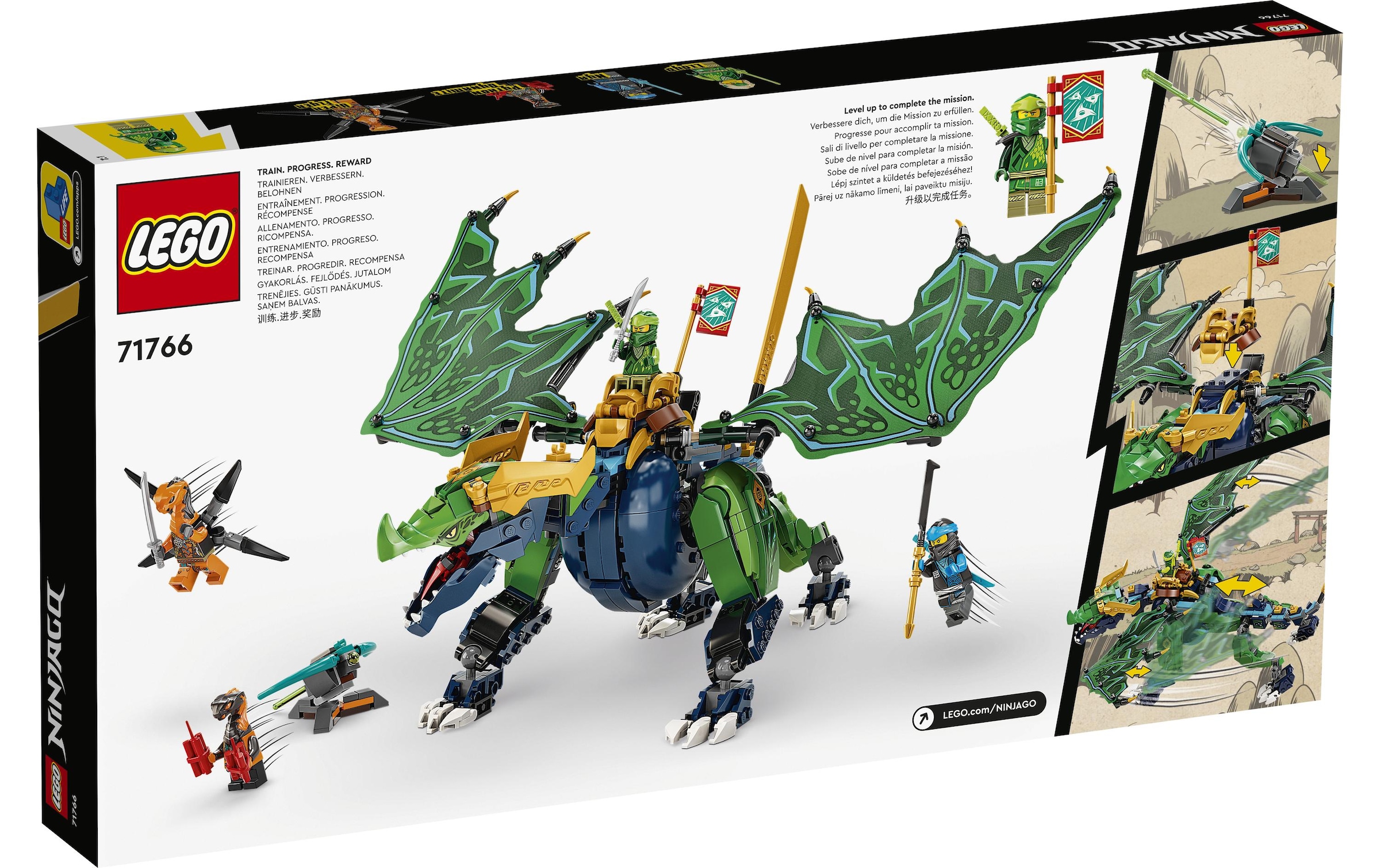 LEGO® Spielbausteine »Lloyds legendärer Drachen«, (747 St.)
