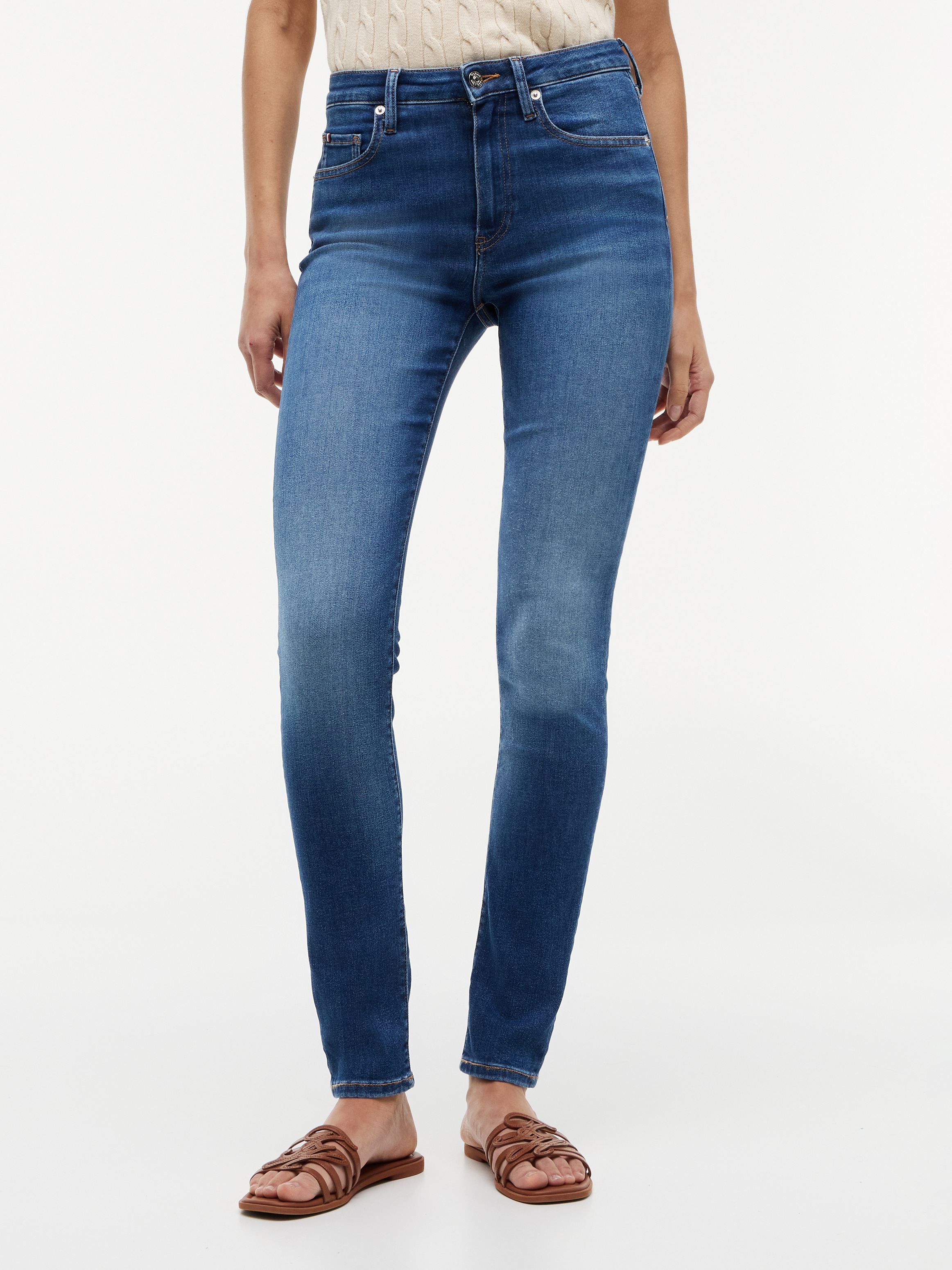 Image of Tommy Hilfiger Skinny-fit-Jeans "COMO SKINNY KATY RW" Baumwollmischung, regular waist