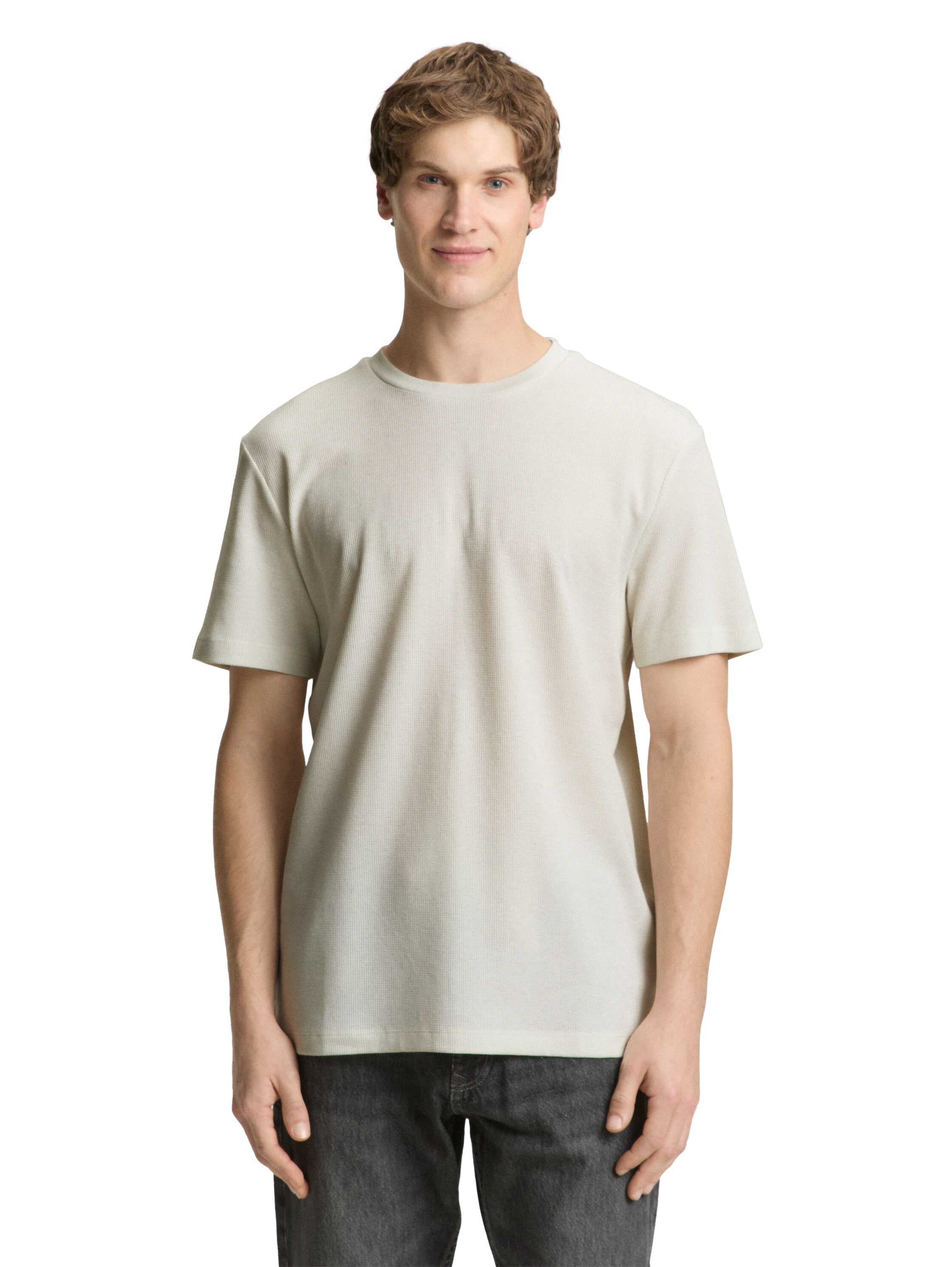 Image of TOM TAILOR Denim T-Shirt in Piqué-Qualität