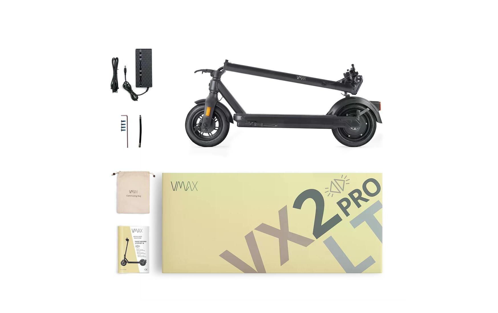 VMAX E-Scooter »VX2 Pro LT-B, mit Blinker«