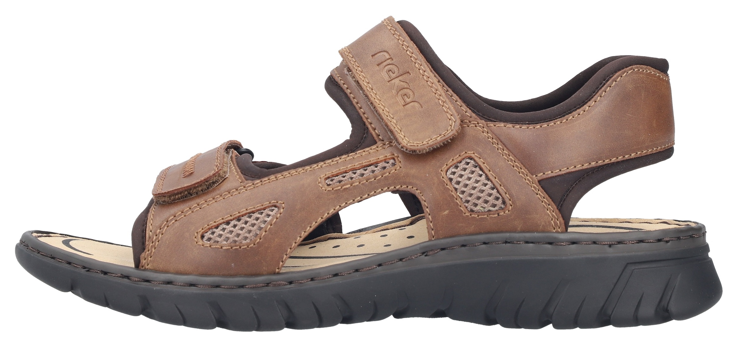 Rieker Sandale  Chaussure d'été, chaussure à scratch, sandale d'extérieur, style trekking