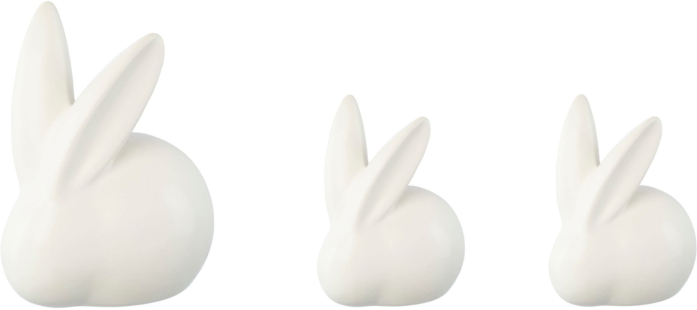 Creativ home Osterhase »PAULA«, matter Frühjahrsdeko aus günstig kaufen Oberfläche Keramik, mit