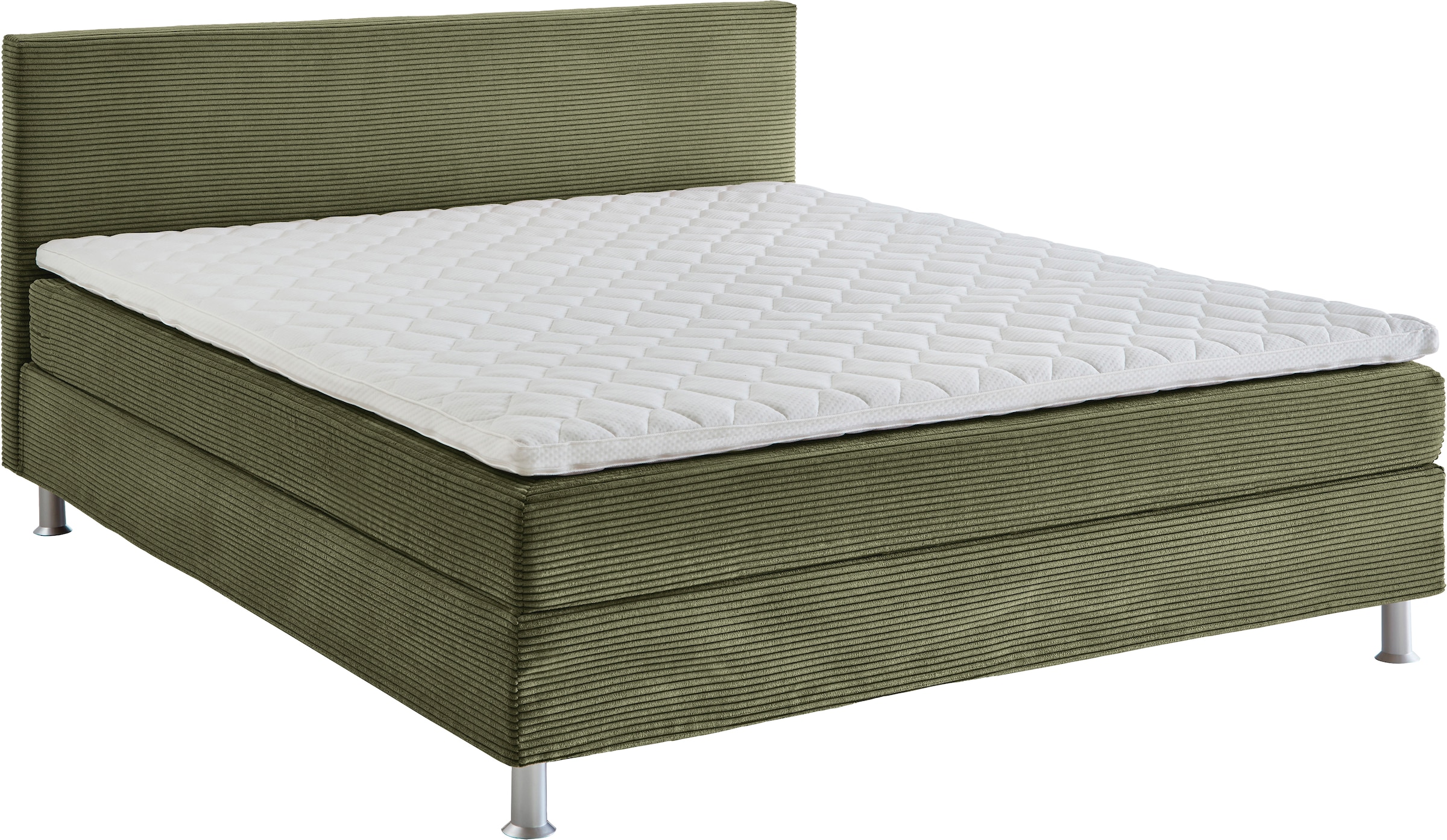 Image of ATLANTIC home collection Boxbett "Edison" inkl. Bonnellfederkern-Matratze und Topper