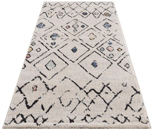 Image of Carpet City Teppich »Mista 2574«, rechteckig, 9 mm Höhe, Kurzflor, Boho-Optik, Multicolor, Weich, ideal für Wohnzimmer & Schlafzimmer bei Ackermann Versand Schweiz