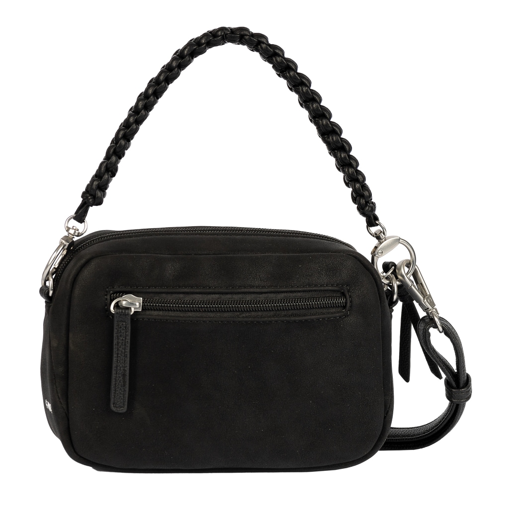 Image of Gabor Handtasche "Belene" aus weichem Nubukimtiat mit geflochtenen Henkel & markante Ziernähte