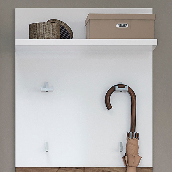 Image of GOODproduct Garderobenpaneel "Stela" hochwertig UV lackiert, Breite 59 cm