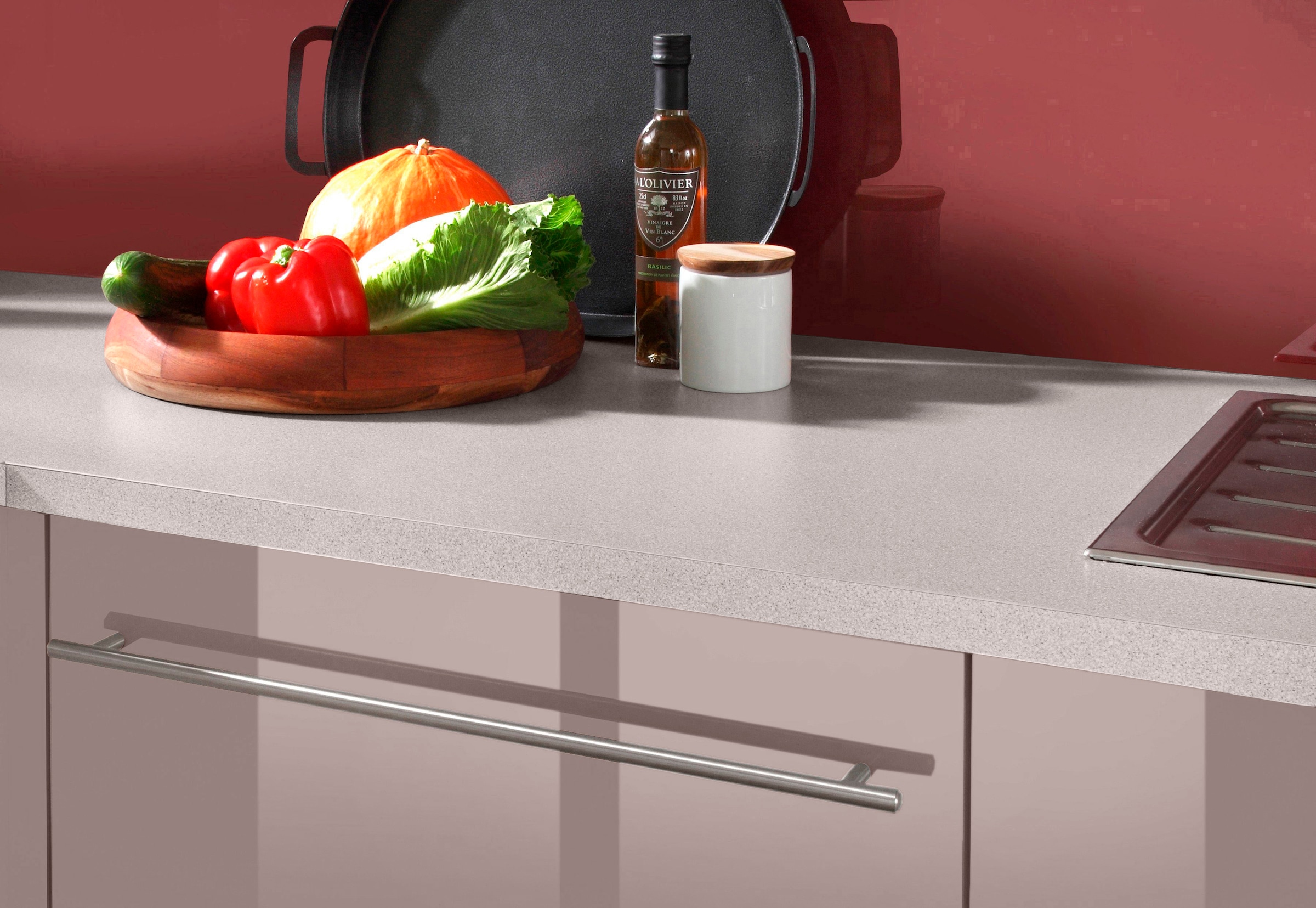 wiho Küchen Cuisine d'angle »Chicago« ohne E-Geräte, Stellbreite 260/220 cm