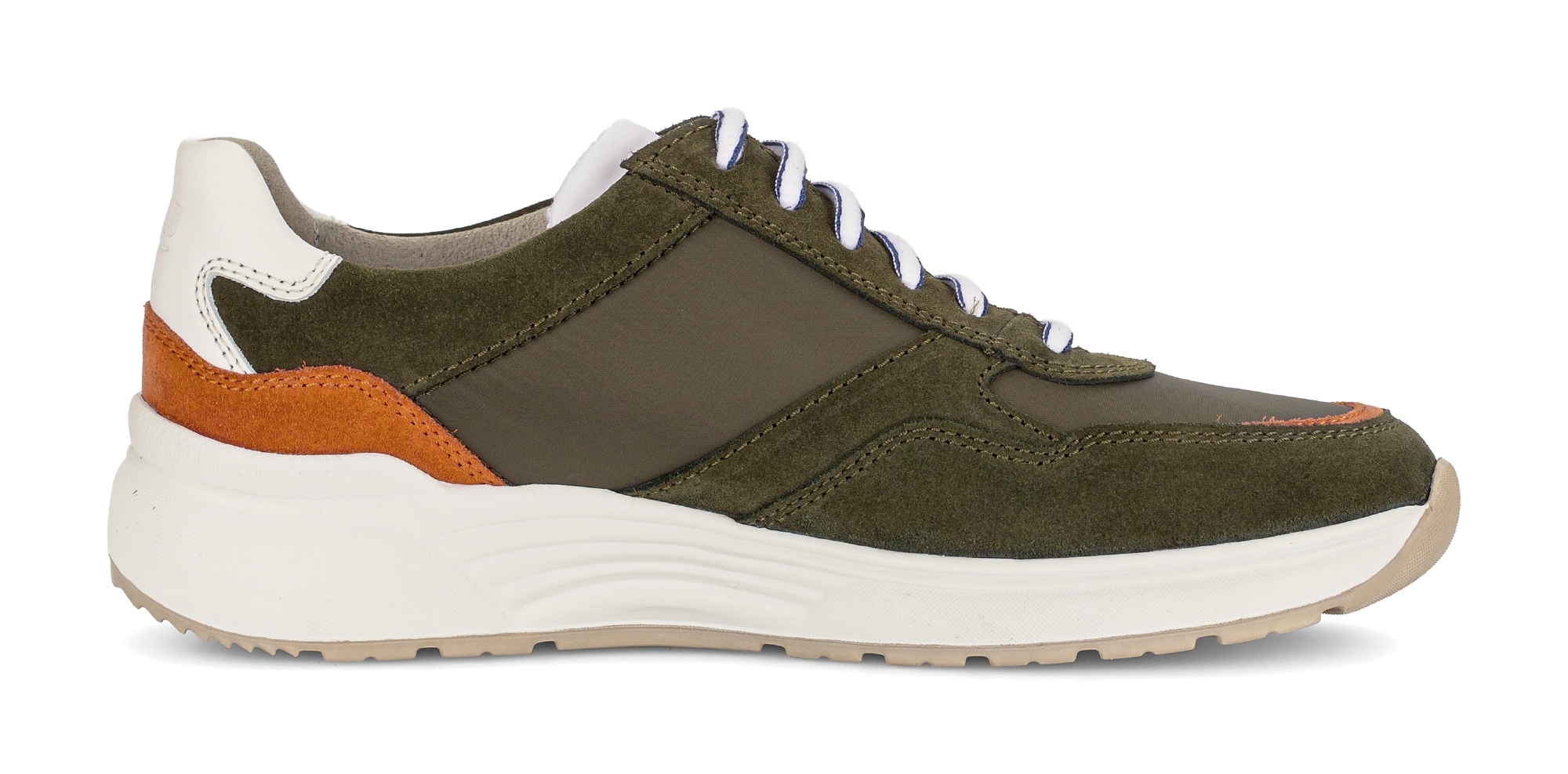Pius Gabor Sneakers  , chaussure de loisirs, chaussure basse, chaussure à lacets avec empiècements contrastés, largeur G