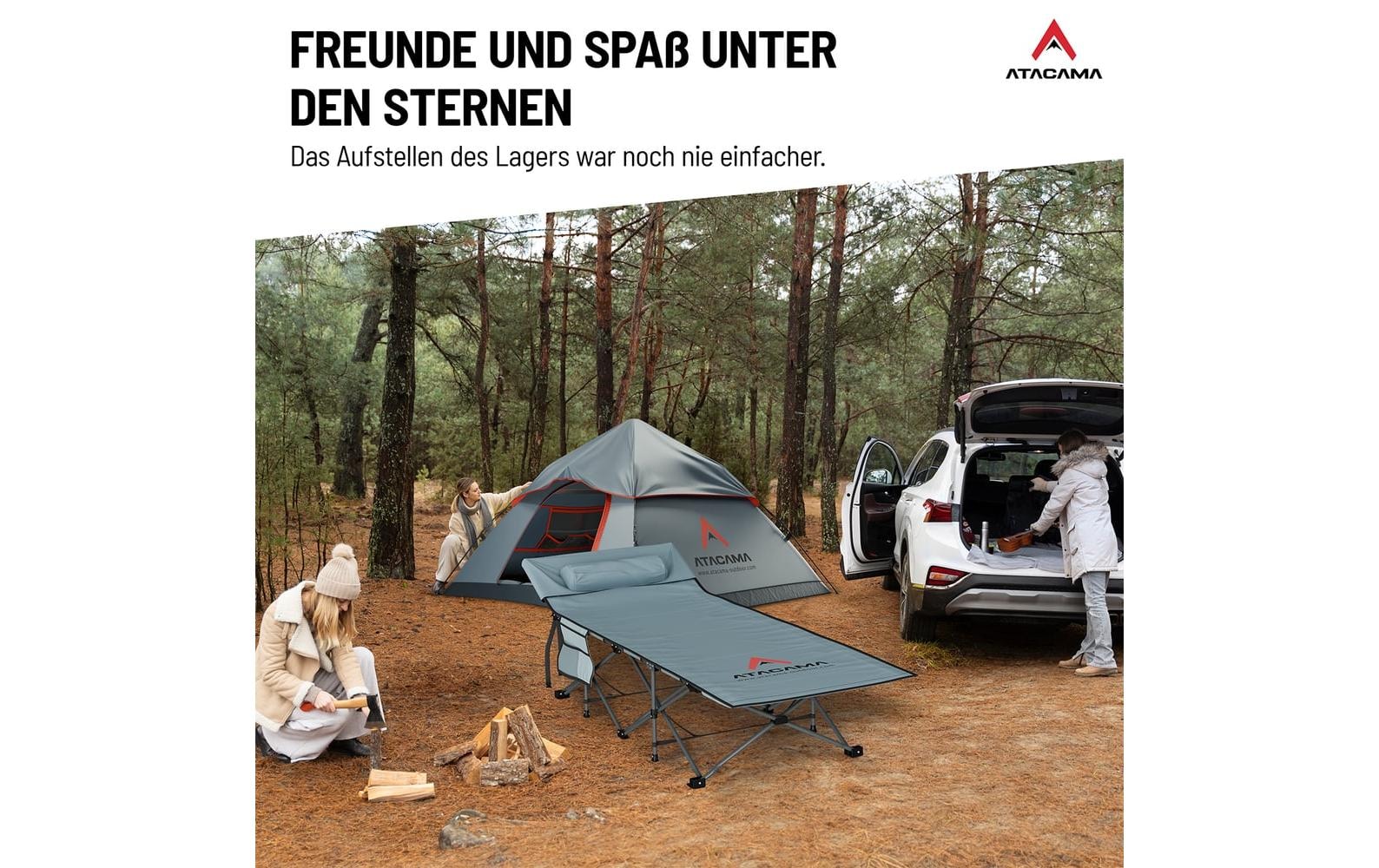   Lit de camp »Atacama XXL Feldbett«