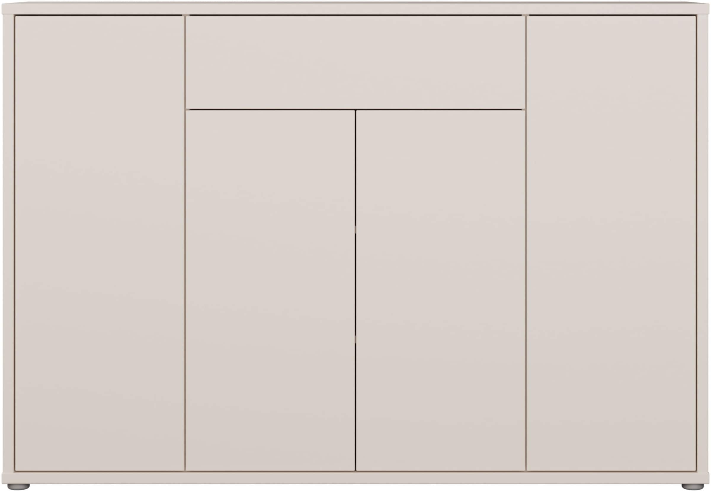 FORTE Armoire à chaussures »Alice Springs« L/H/P 143,9/99,1/34,9 cm push to open, 28 paires de chaussures