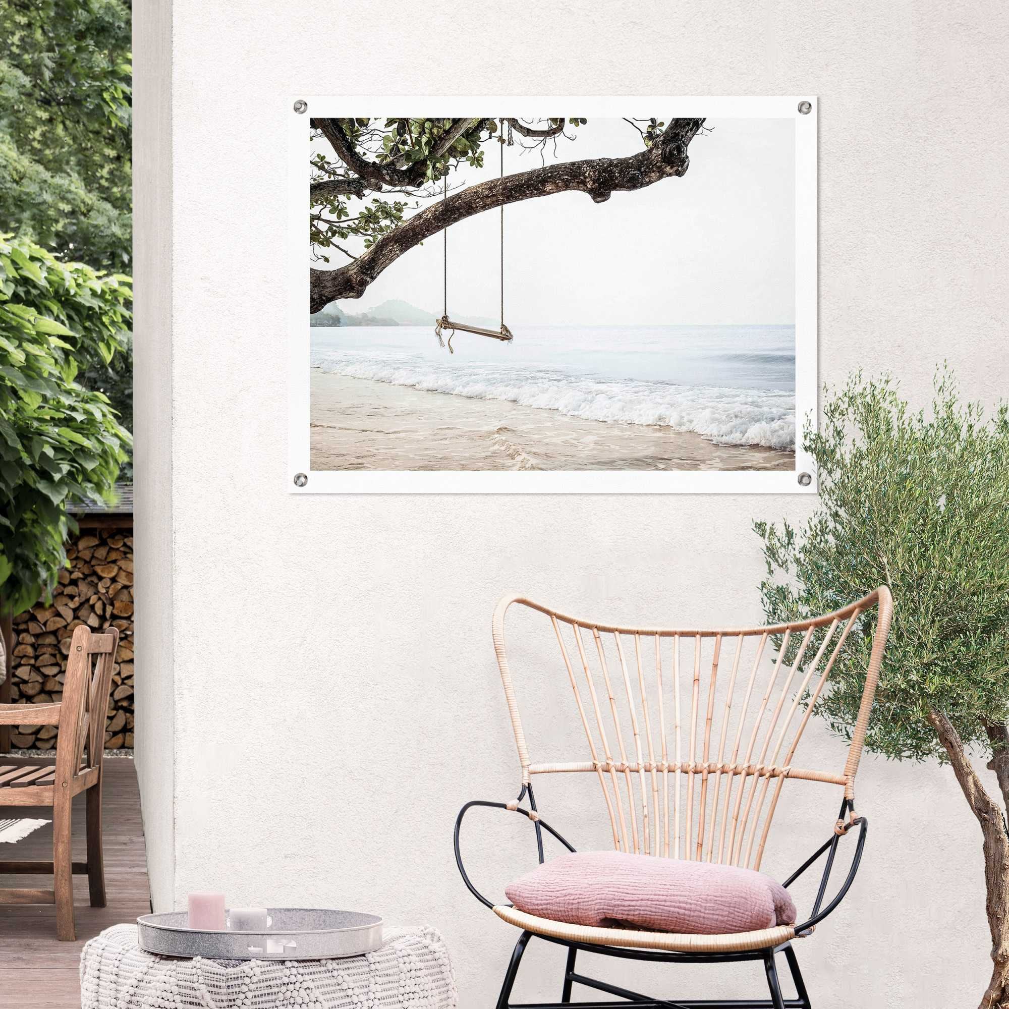 Reinders! Poster »Strand«, Outdoor für Garten oder Balkon