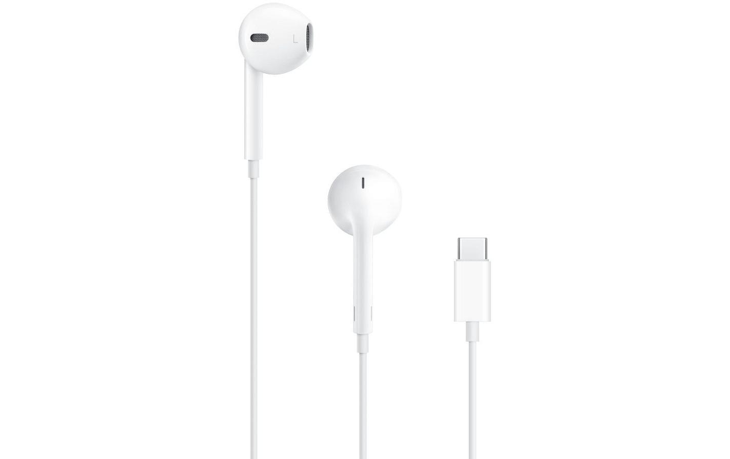 Image of Apple In-Ear-Kopfhörer "EarPods USB-C Connector Weiss" integrierte Steuerung für Anrufe und Musik