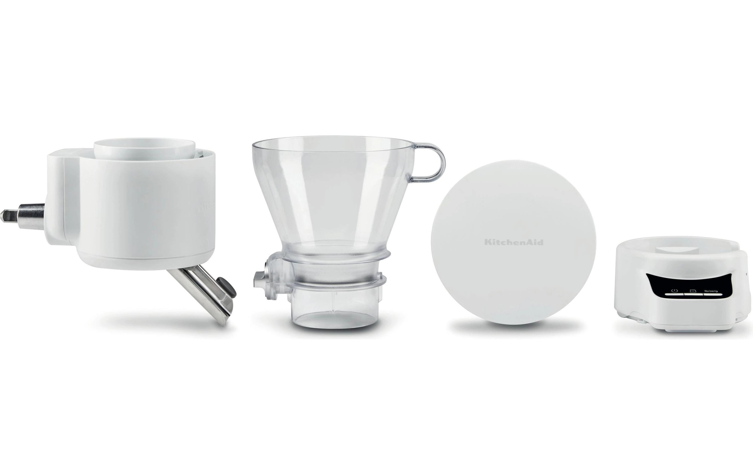 KitchenAid Siebaufsatz »5KSMSFTA« Sieb mit digitaler Waage und Trichter