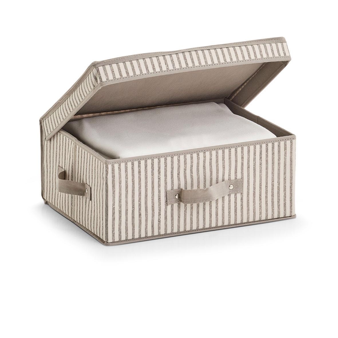 Image of Zeller Present Aufbewahrungsbox »Stripes«, Vlies, beige bei Ackermann Versand Schweiz