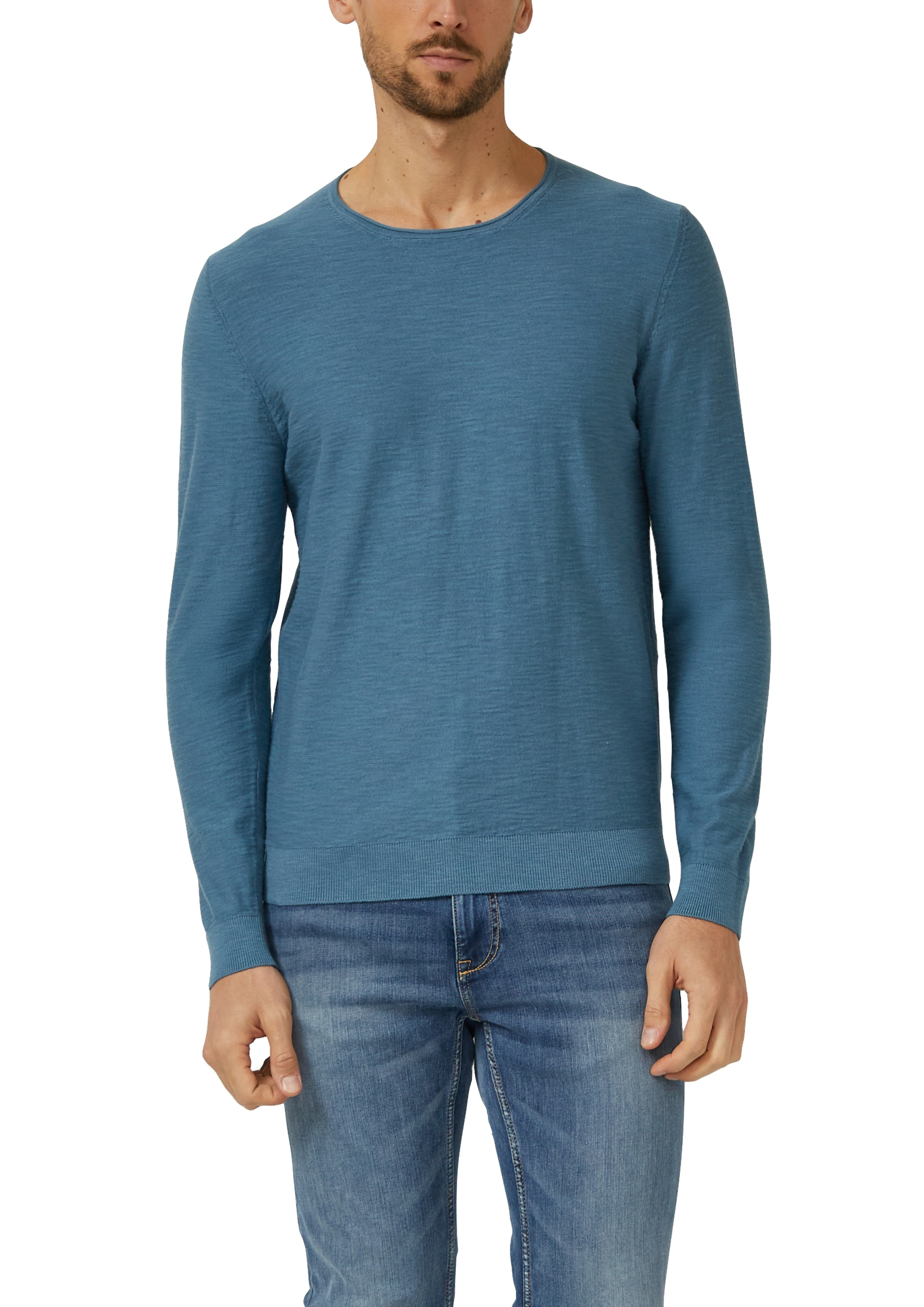 s.Oliver Strickpullover mit Rundhals, Regular Fit