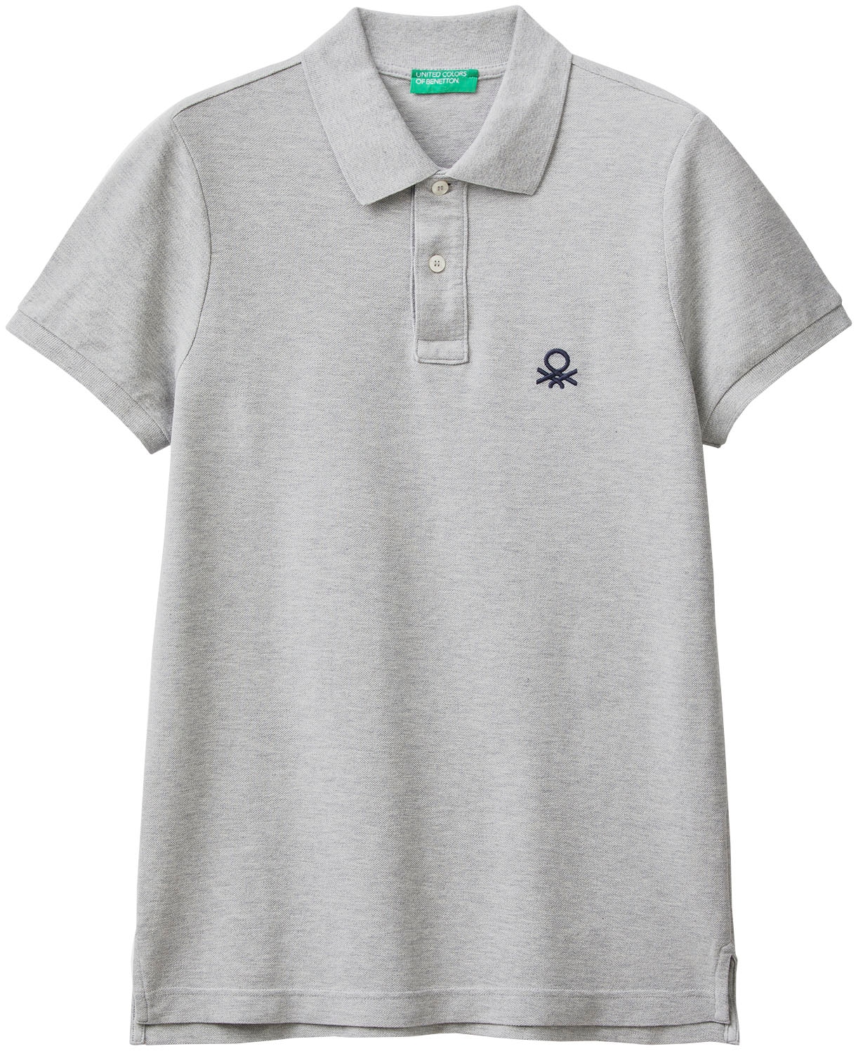 United Colors of Benetton Poloshirt, mit grossem Label-Badge