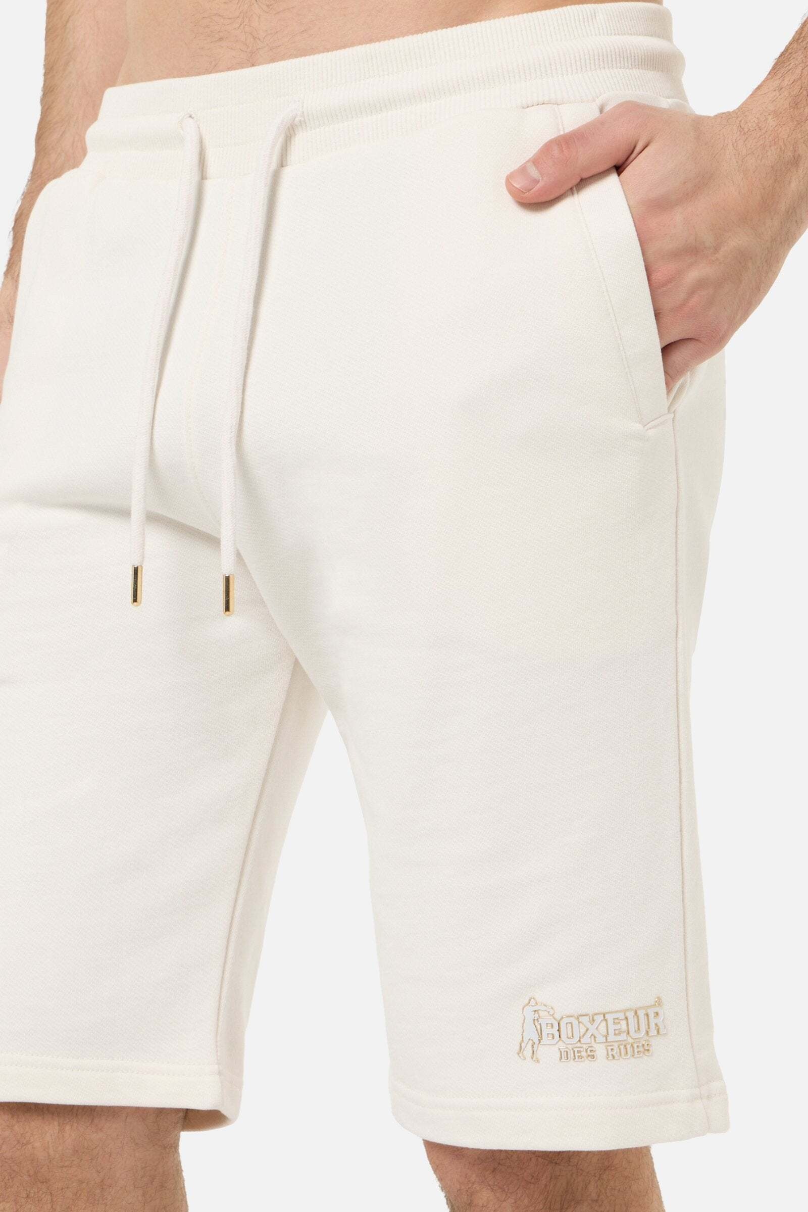 BOXEUR DES RUES Short »BOXEUR DES RUES Sweatshorts With Logo«