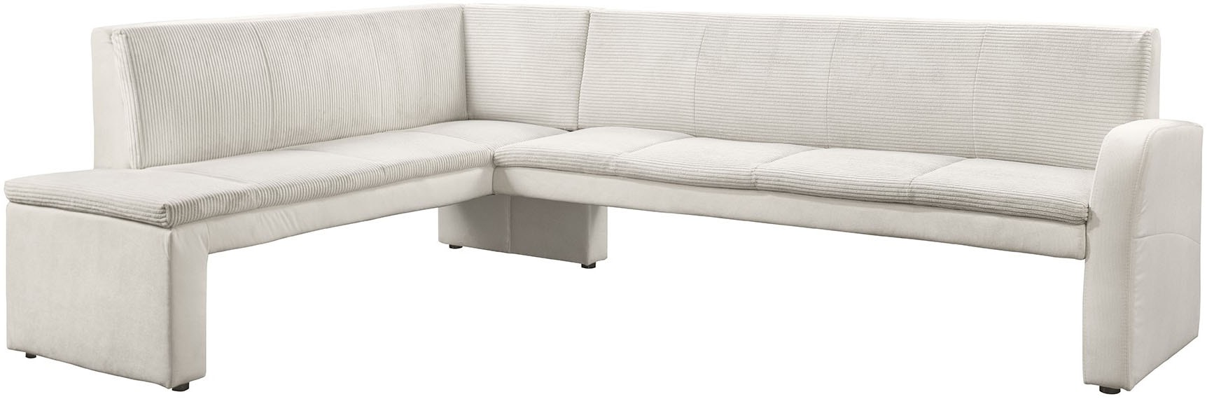 exxpo - sofa fashion Banc d'angle »Cortado, elegant und modern mit hohem Sitzkomfort« grande garde au sol, belle finition des détails