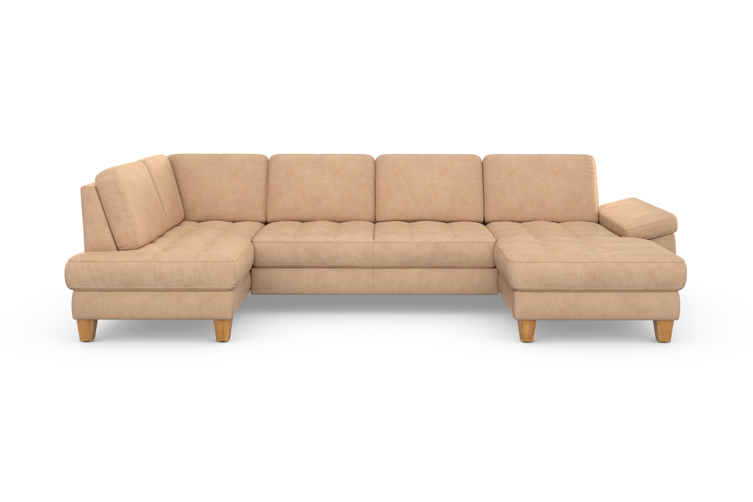 sit&more Wohnlandschaft »Westham U-Form« wahlweise mit Bettfunktion, Bettkasten, Sitztiefenverstellung