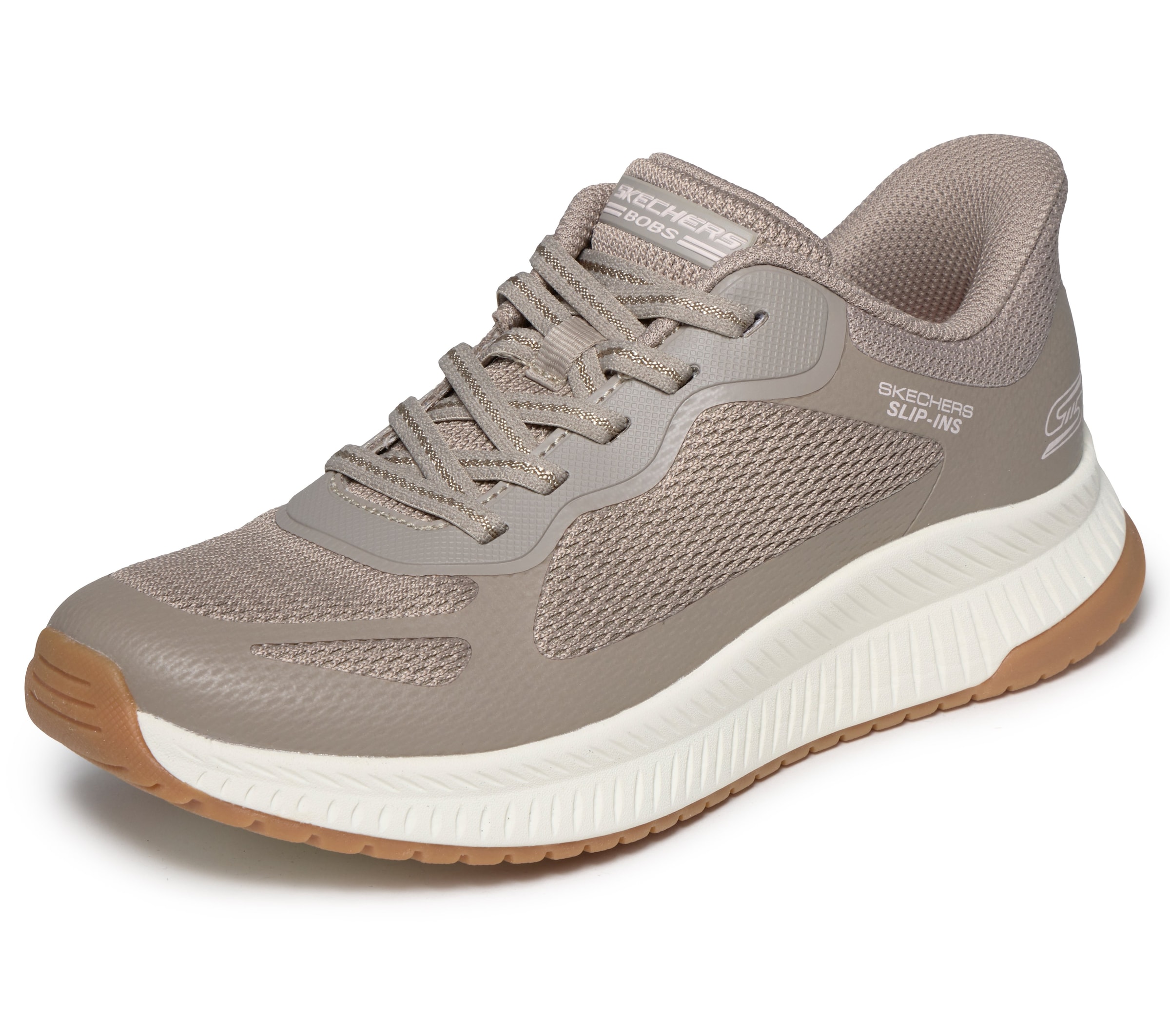 Skechers Baskets slip-on »BOBS SQUAD 4«  mocassin, chaussure de loisirs, chaussure basse avec mousse à mémoire de forme