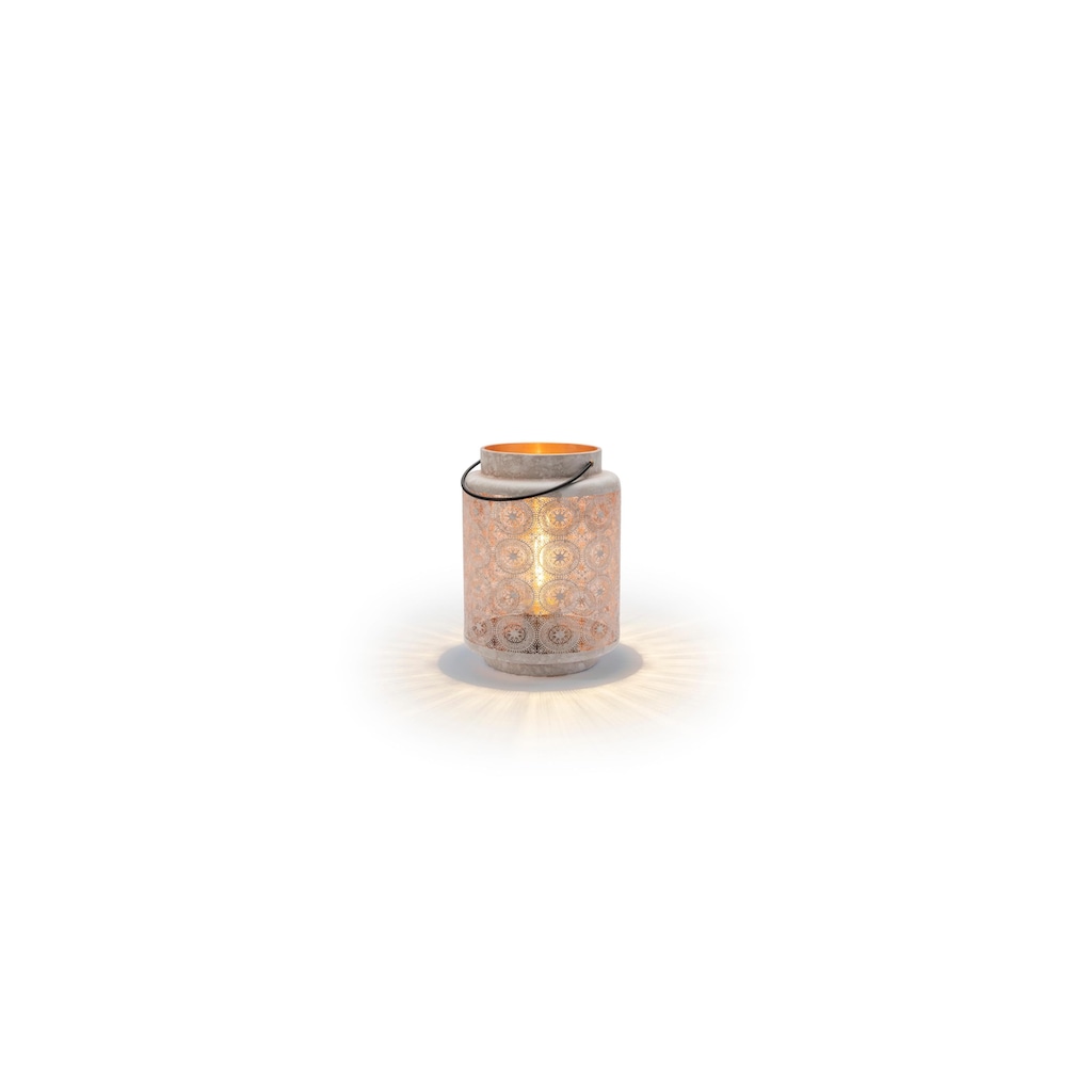 STT Laterne »Glas Cozy Lantern S white«