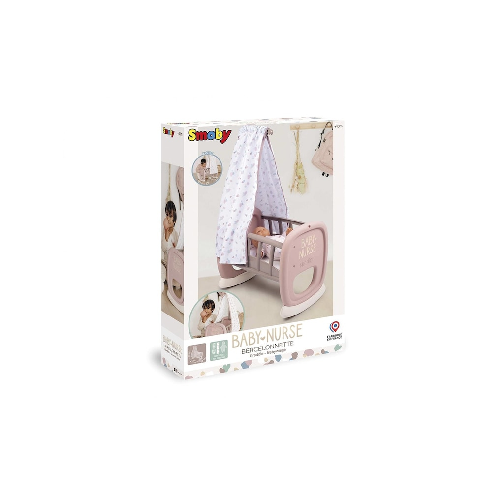 Smoby Puppenmöbel »Baby Nurse Bercelonnette«