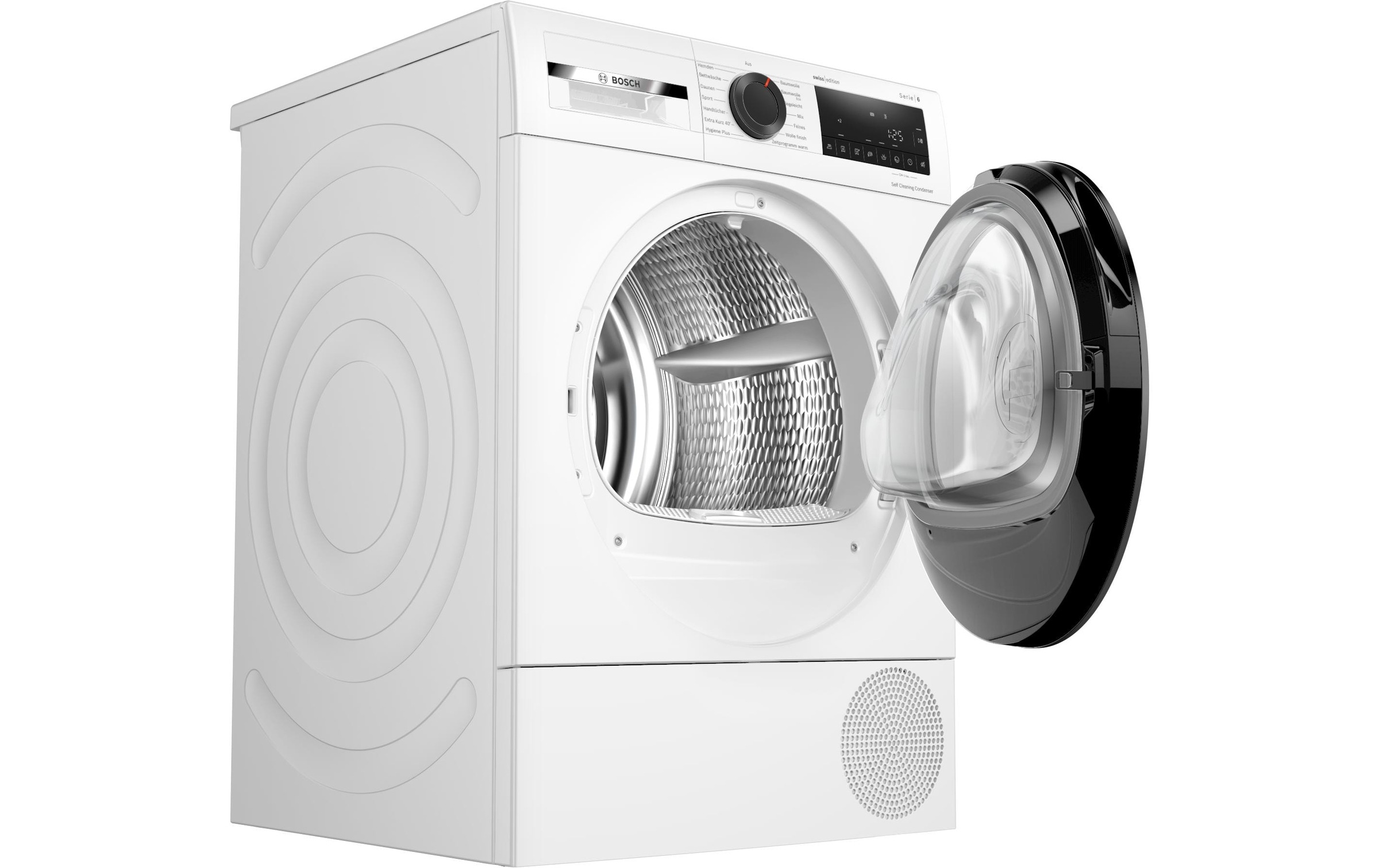 BOSCH Sèche-linge à pompe à chaleur »Serie 6 WQG2450JCH Rechts« Geräuschentwicklung: 61 dBA