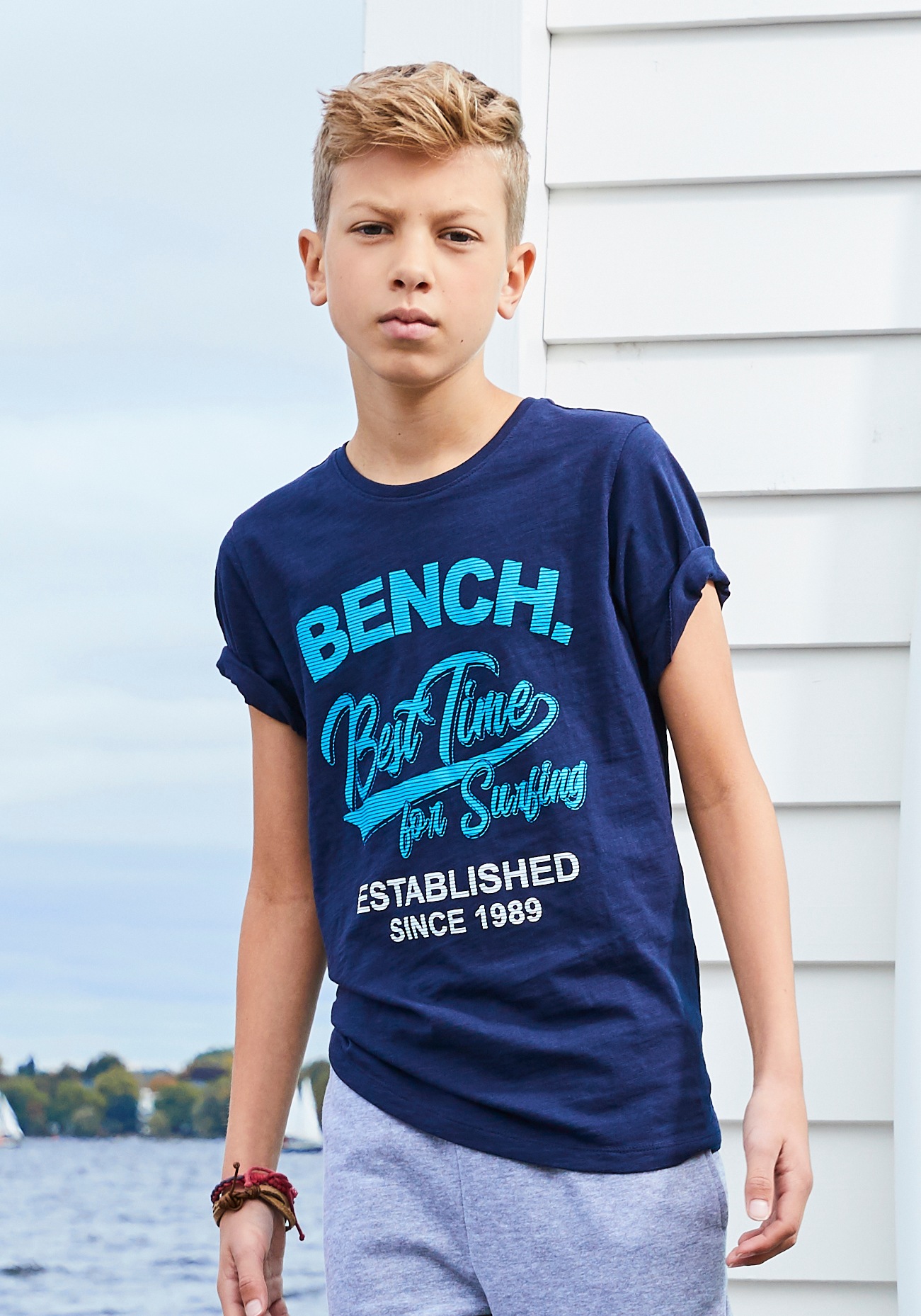 Bench. T-Shirt »Best time for surfing« kaufen