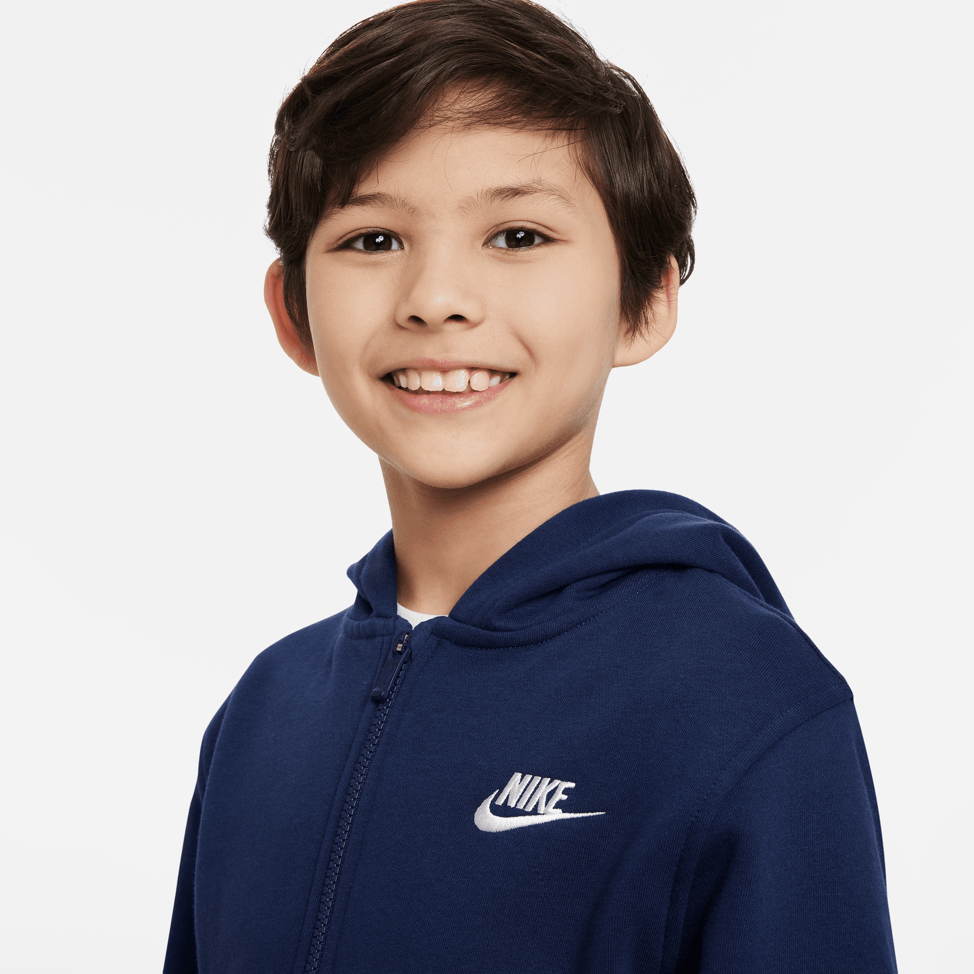 Modische Nike Sportswear FULL-ZIP shoppen HOODIE« »CLUB KIDS\' Kapuzensweatjacke ohne - Mindestbestellwert BIG FLEECE versandkostenfrei