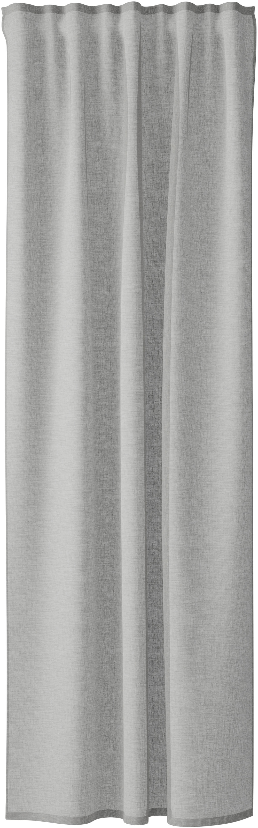 HOMING Gardine »Oskar« verdeckte Schlaufen 1 Stk. tlg. Fertigschal