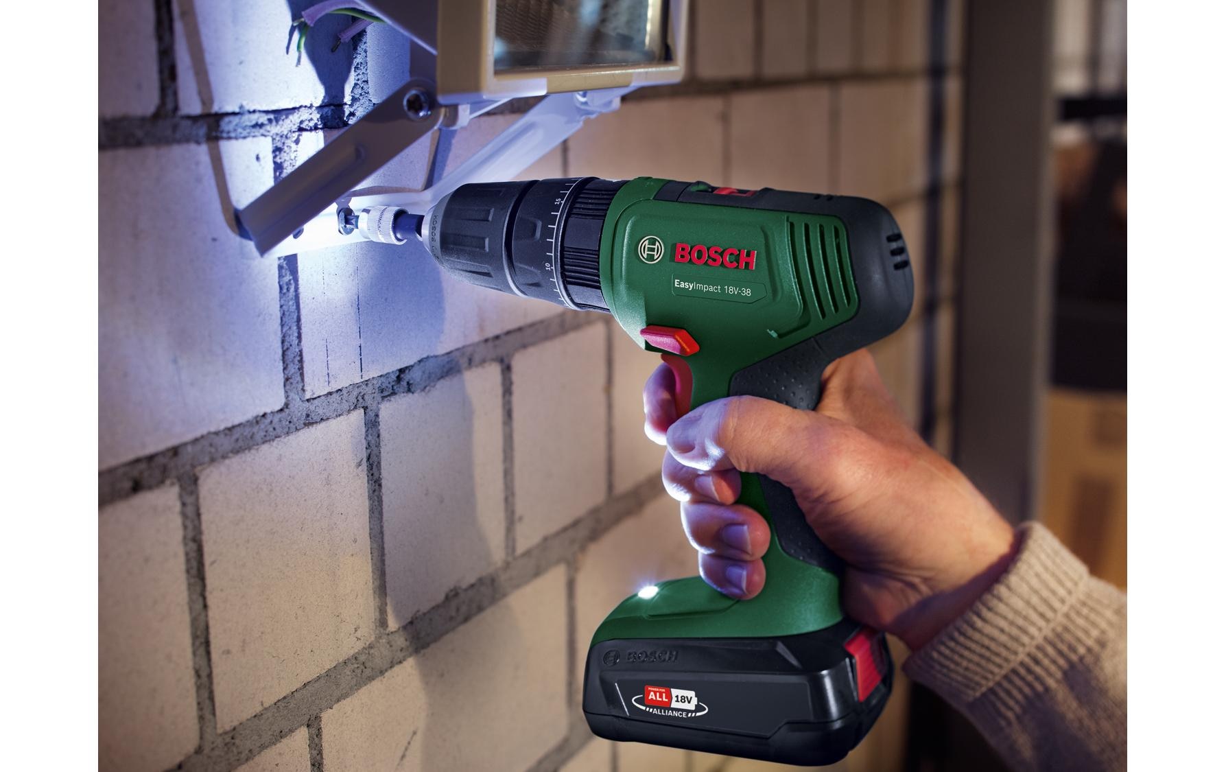 BOSCH Akku-Schlagbohrmaschine »EasyImpact 18 V-38«