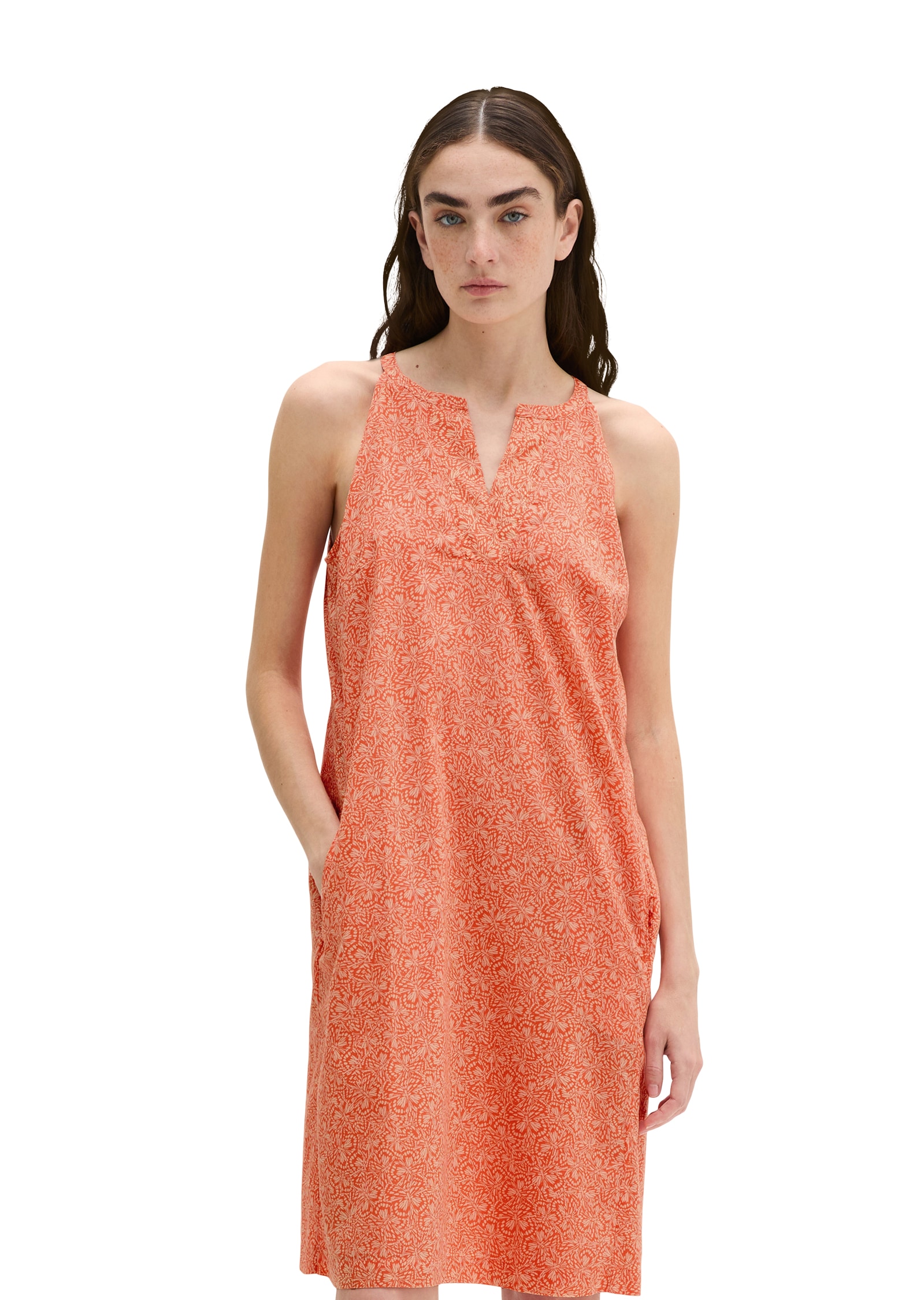 Image of Marc OPolo Sommerkleid loose aus bedrucktem Baumwoll-Voile
