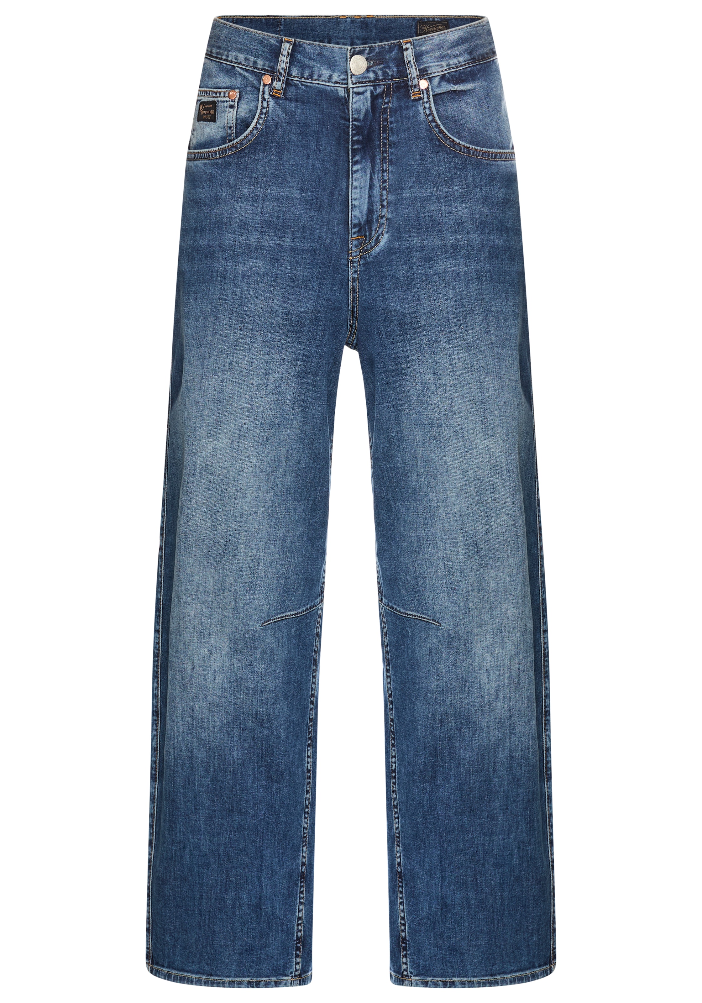 Herrlicher Jeans loose fit »Barrow Denim Light« Cropped